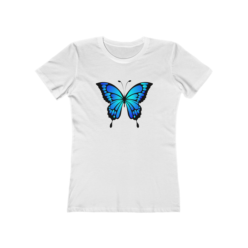 Butterfly Women's Tshirt, Butterfly Graphic Tee, Women's Butterfly Shirt, Butterfly Print Shirt, Boho Butterfly Tee