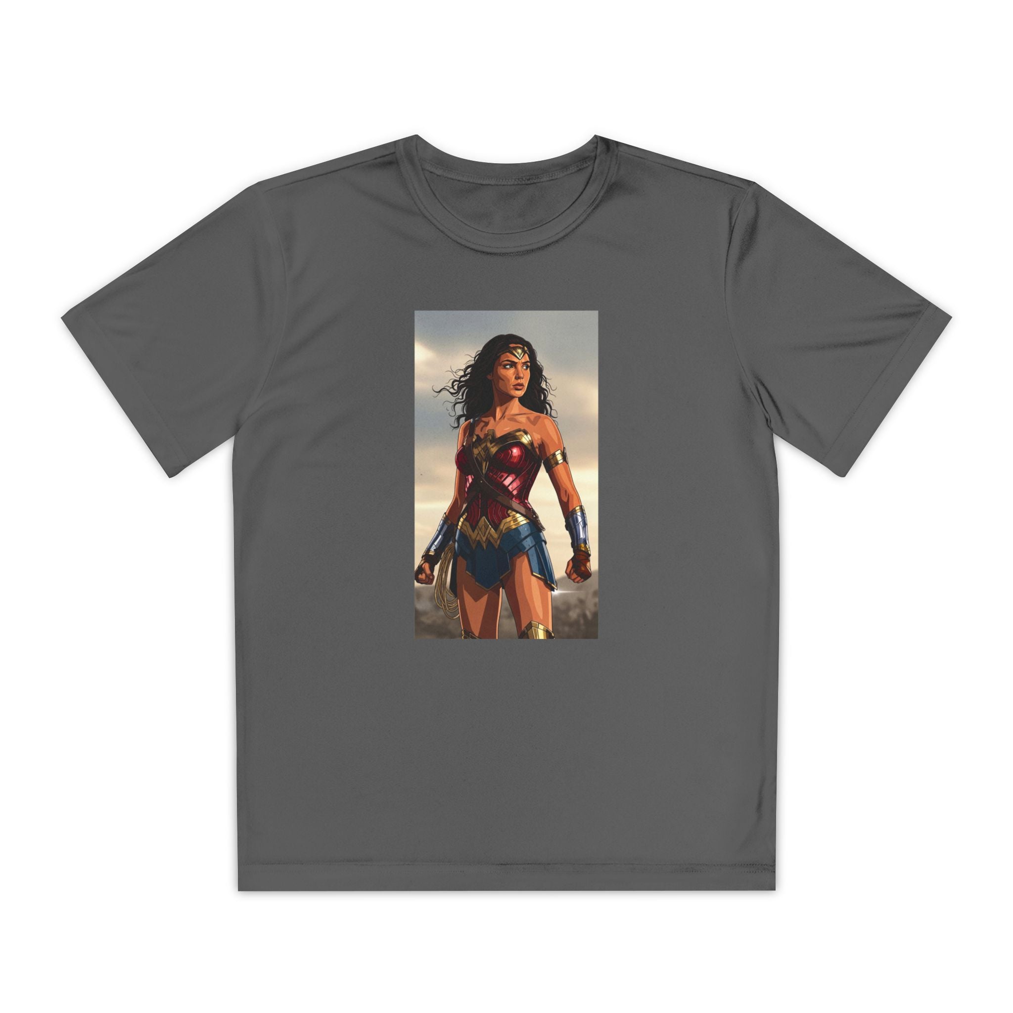 Wonder Woman Superhero Marvel t-shirt, Kids Graphic Tee, Boys Superhero Shirt, Children's Movie Character Top