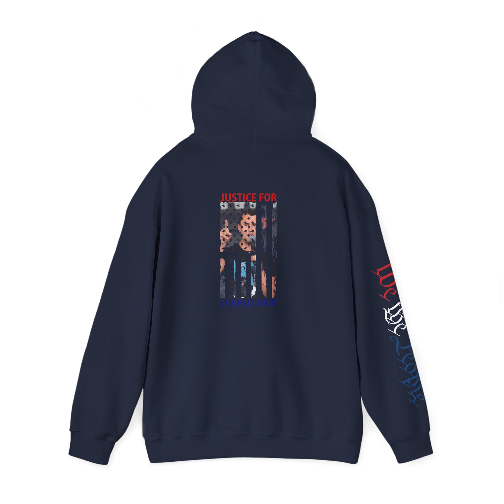 Charlie kirk Patriotic Hoodie Rebel Spirit Unisex Hoodie
