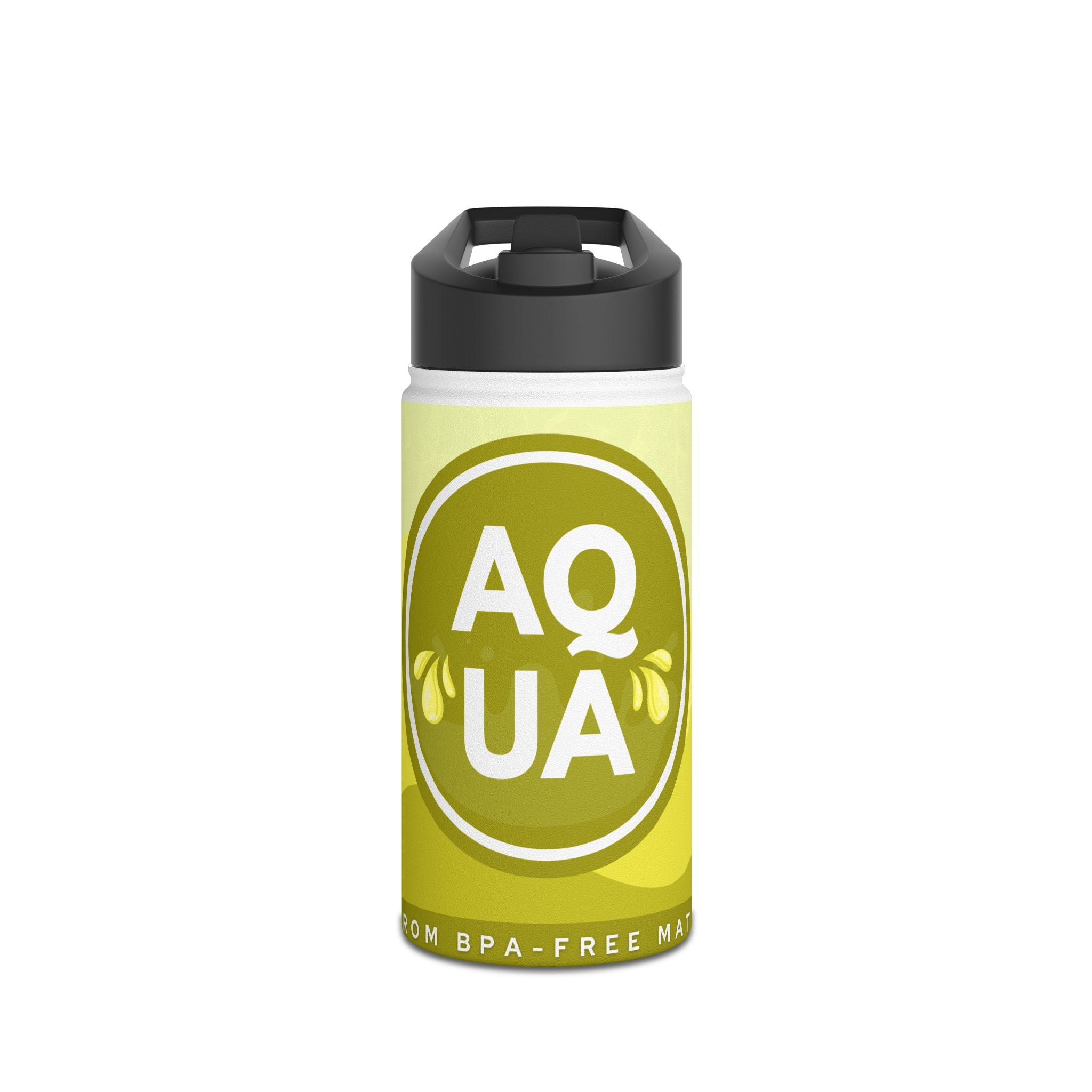 Aqua Stainless Steel Water Bottle, Eco-Friendly Hydration for Travel, Sports, Yoga, Gifts, Outdoor Adventures