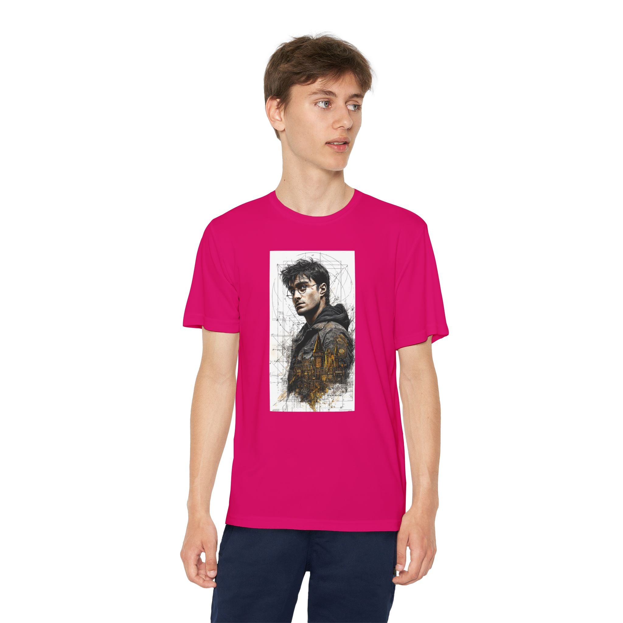 Youth Competitor Tee - Harry Potter, Wizard School Shirt, Magical Kids Top, Hogwarts Fan Gift, Sorcerer's Stone T-Shirt