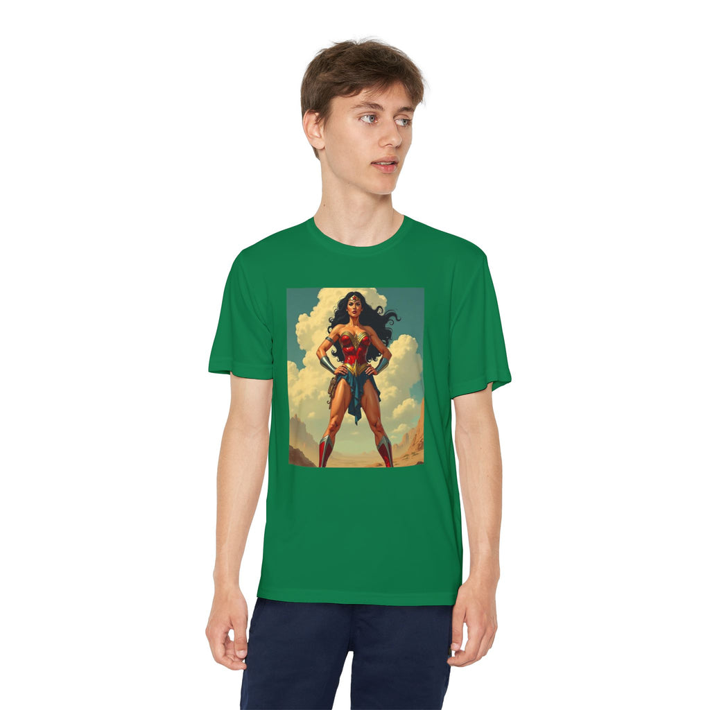 Wonder Woman Superhero Marvel t-shirt, Kids Graphic Tee, Boys Superhero Shirt, Children's Movie Character Top