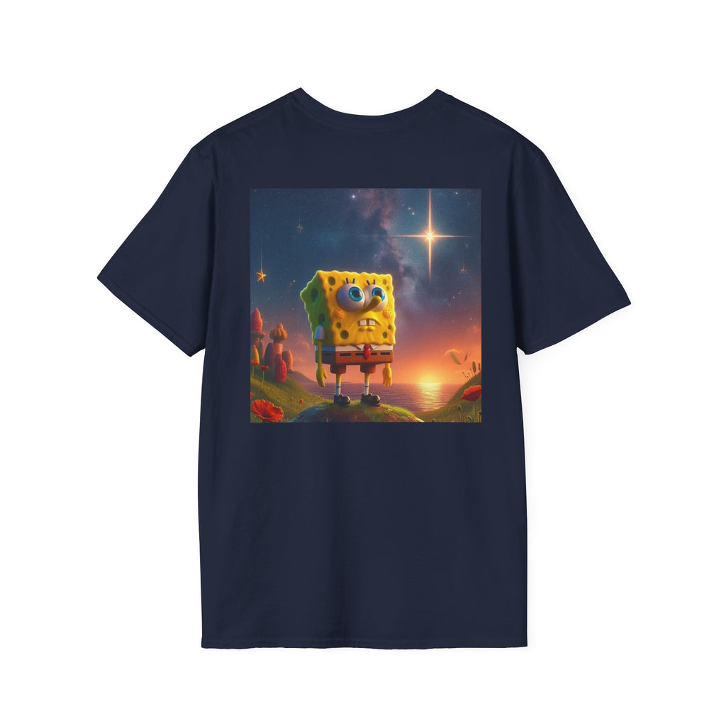 SpongeBob SquarePants Kids T-Shirt, Mr Krabs Squidward Patrick Star Youth Tee, Nickelodeon Children's TV Shirt, Unisex Softstyle