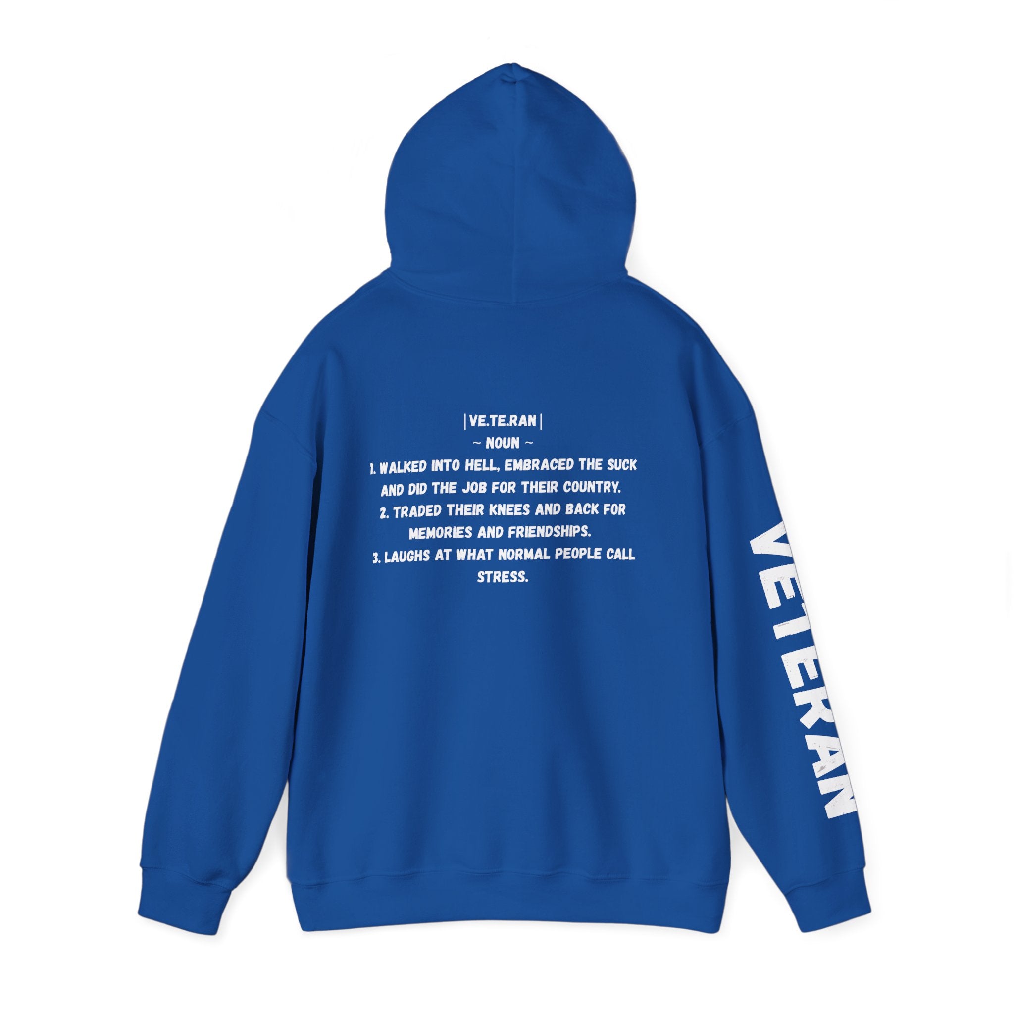 Veteran Patriotic Hoodie ~ Rebel Spirit Unisex Hoodie