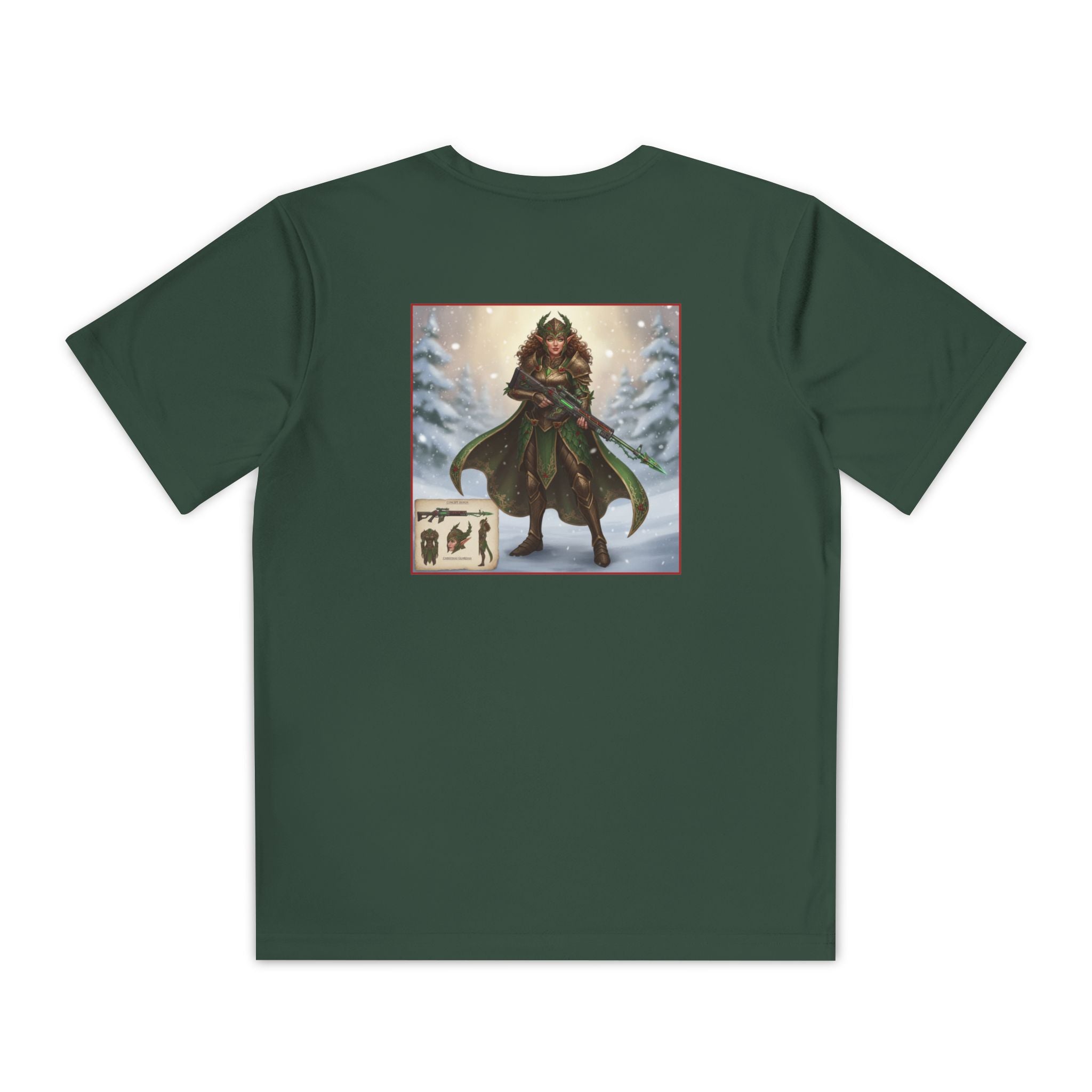 Yule Guard Patriotic Christmas Holiday ~ Youth T-Shirt, Unisex Softstyle T-Shirt