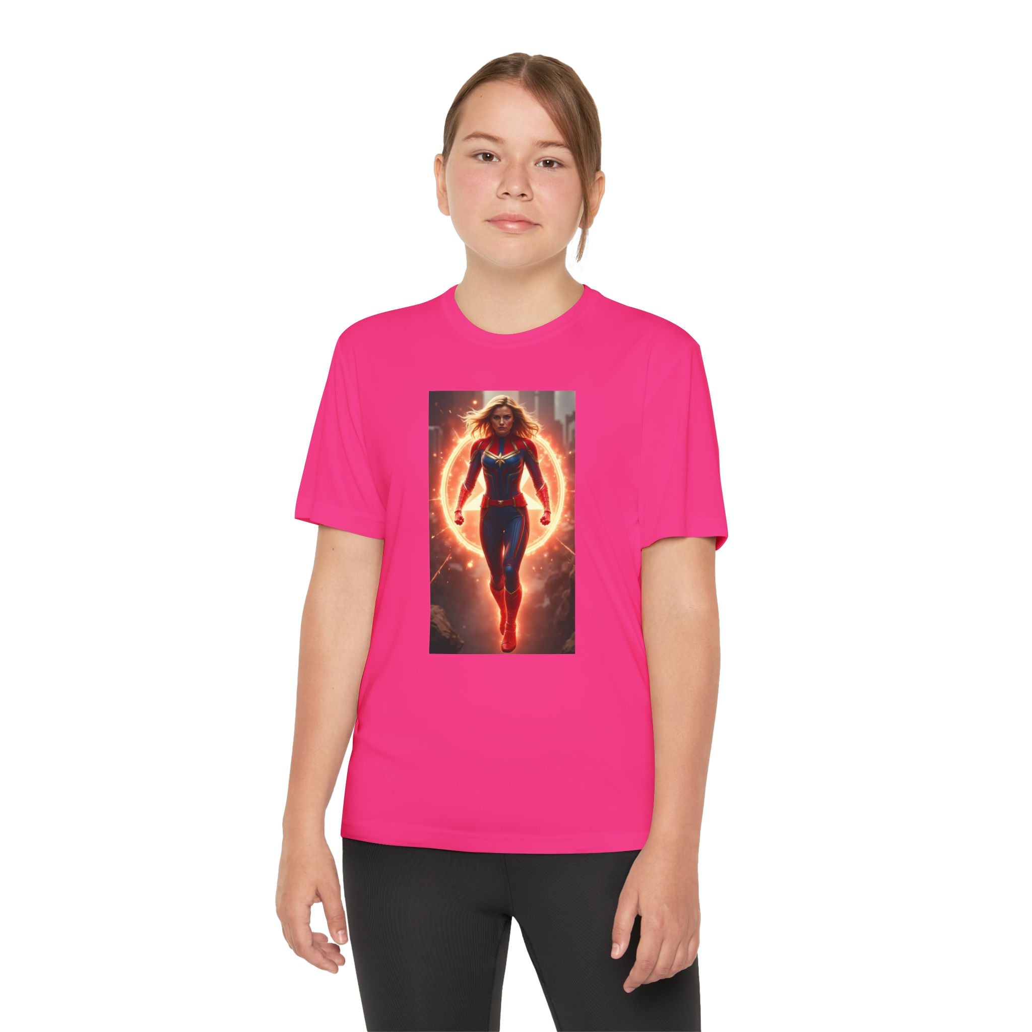 Advengers Youth T-Shirt Sports Graphic Tee, Cool Athletic Shirt for Kids, Perfect for Sports Events, Team Spirit