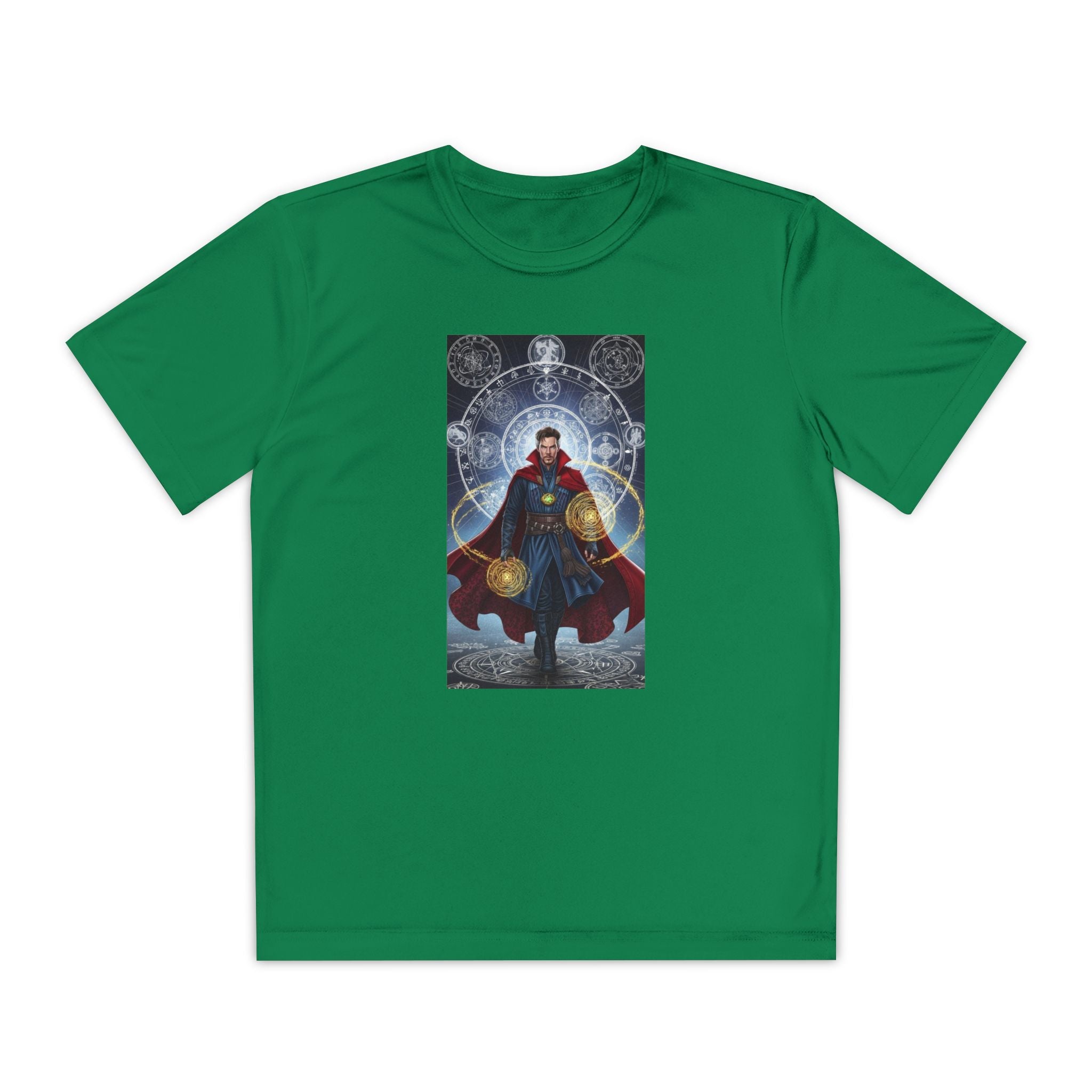 Superhero Youth T-Shirt Sports Graphic Tee, Cool Athletic Shirt for Kids, Perfect for Sports Events, Team Spirit