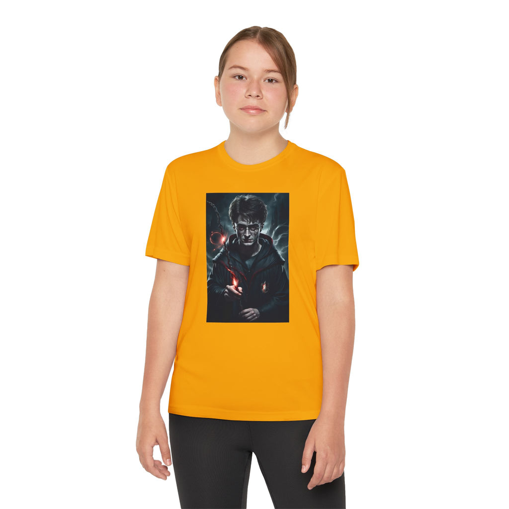 Youth Competitor Tee - Harry Potter, Wizard School Shirt, Magical Kids Top, Hogwarts Fan Gift, Sorcerer's Stone T-Shirt
