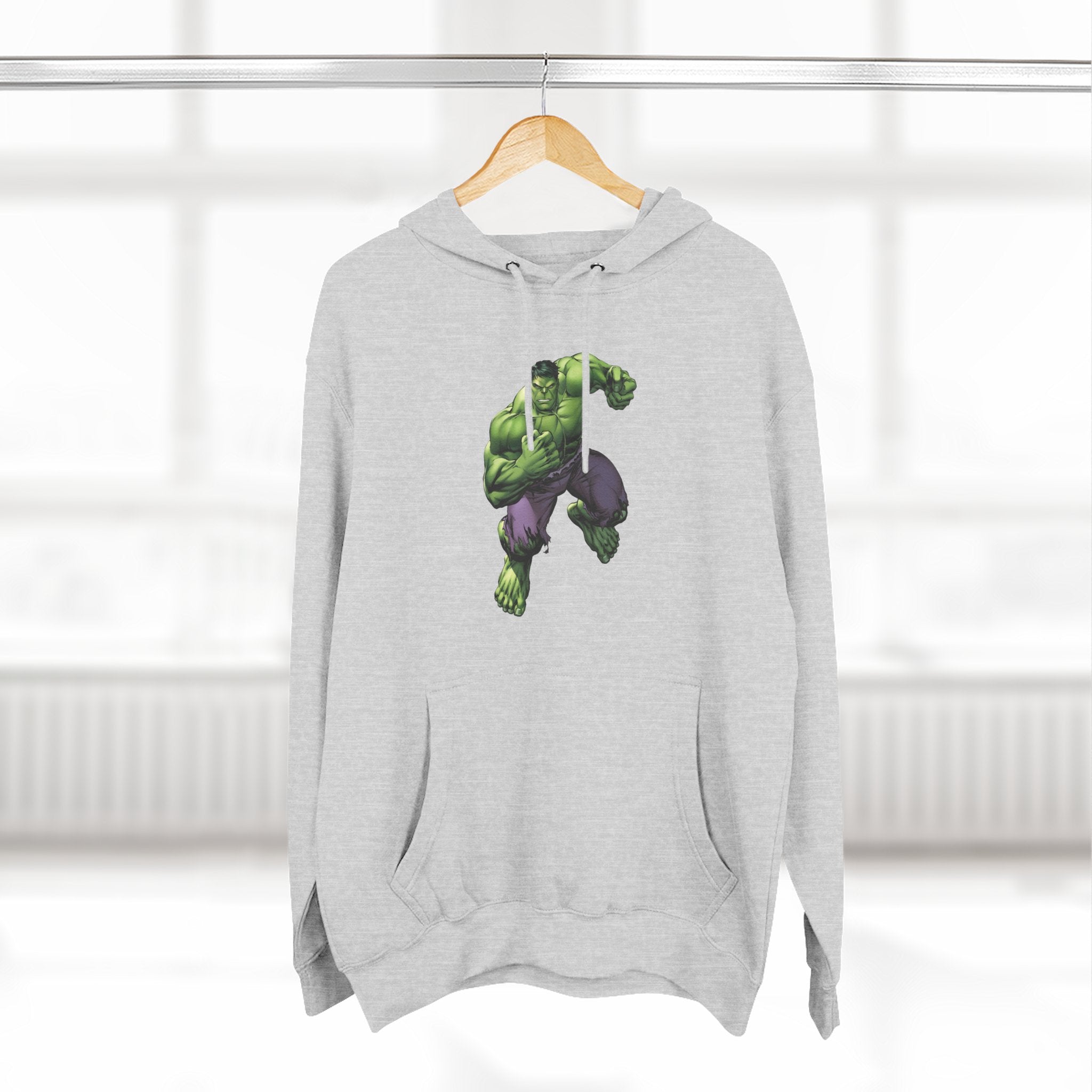 The Incredible Hulk Three-Panel Fleece Hoodie