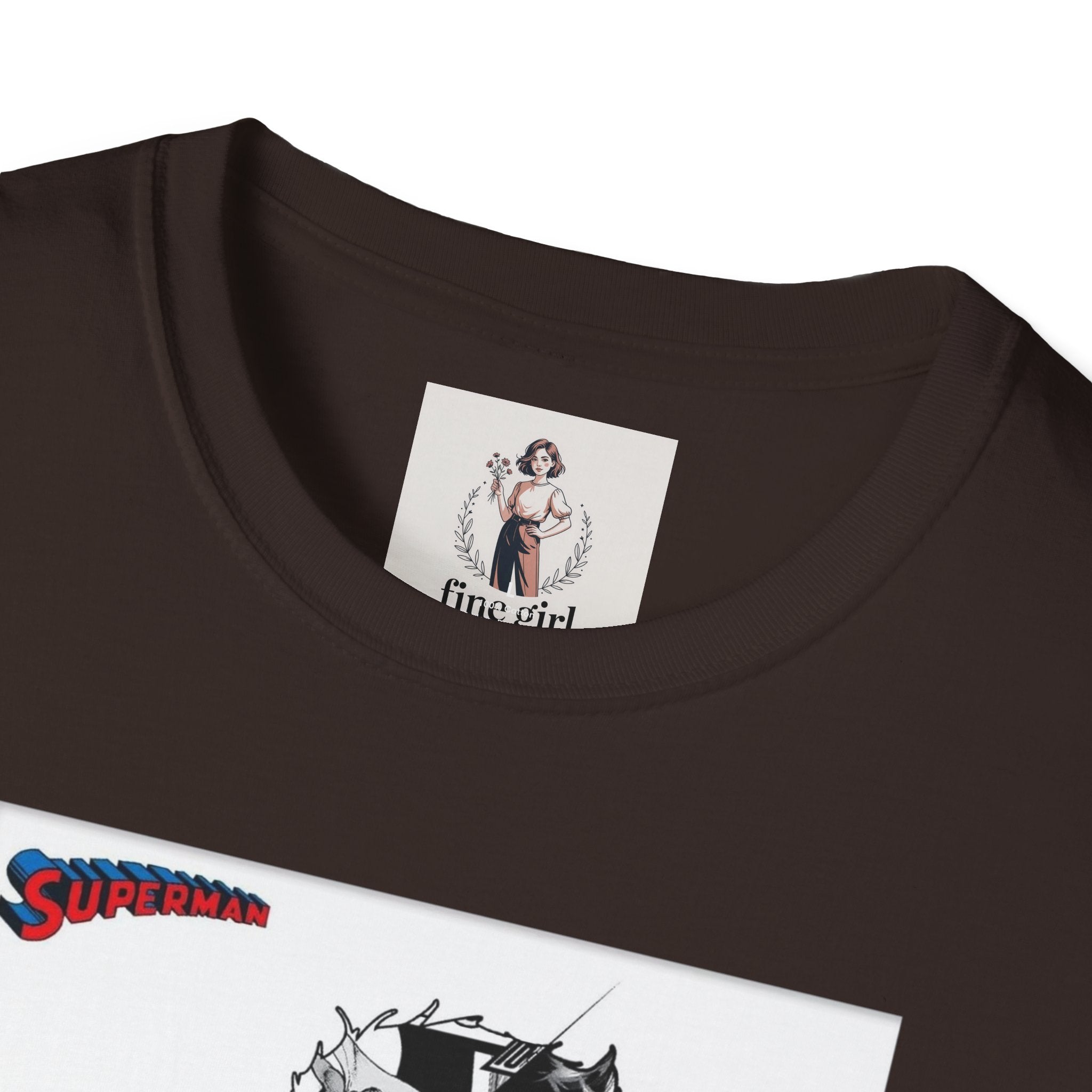 Superman Hero Unisex Softstyle T-Shirt
