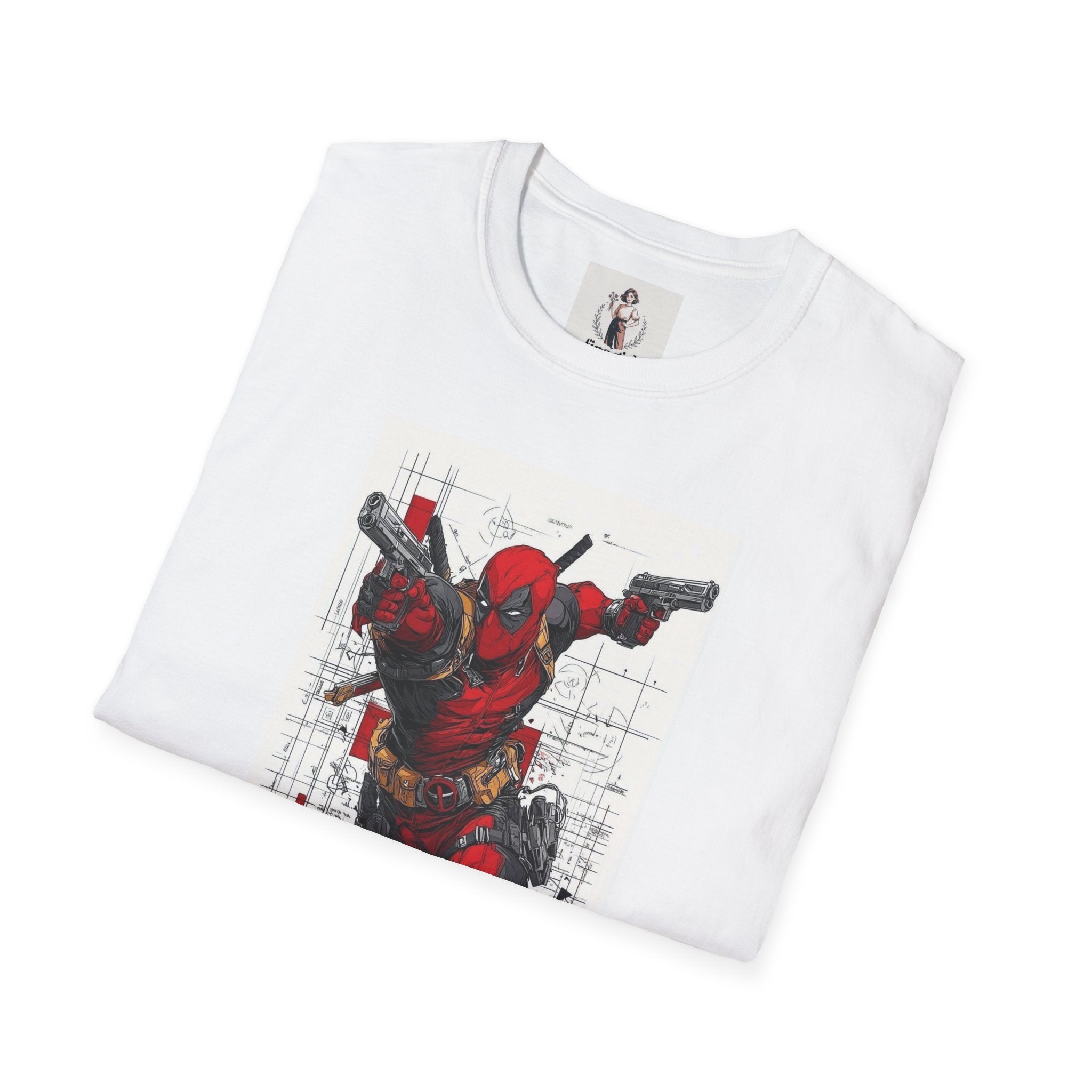 Deadpool Hero Unisex Softstyle T-Shirt