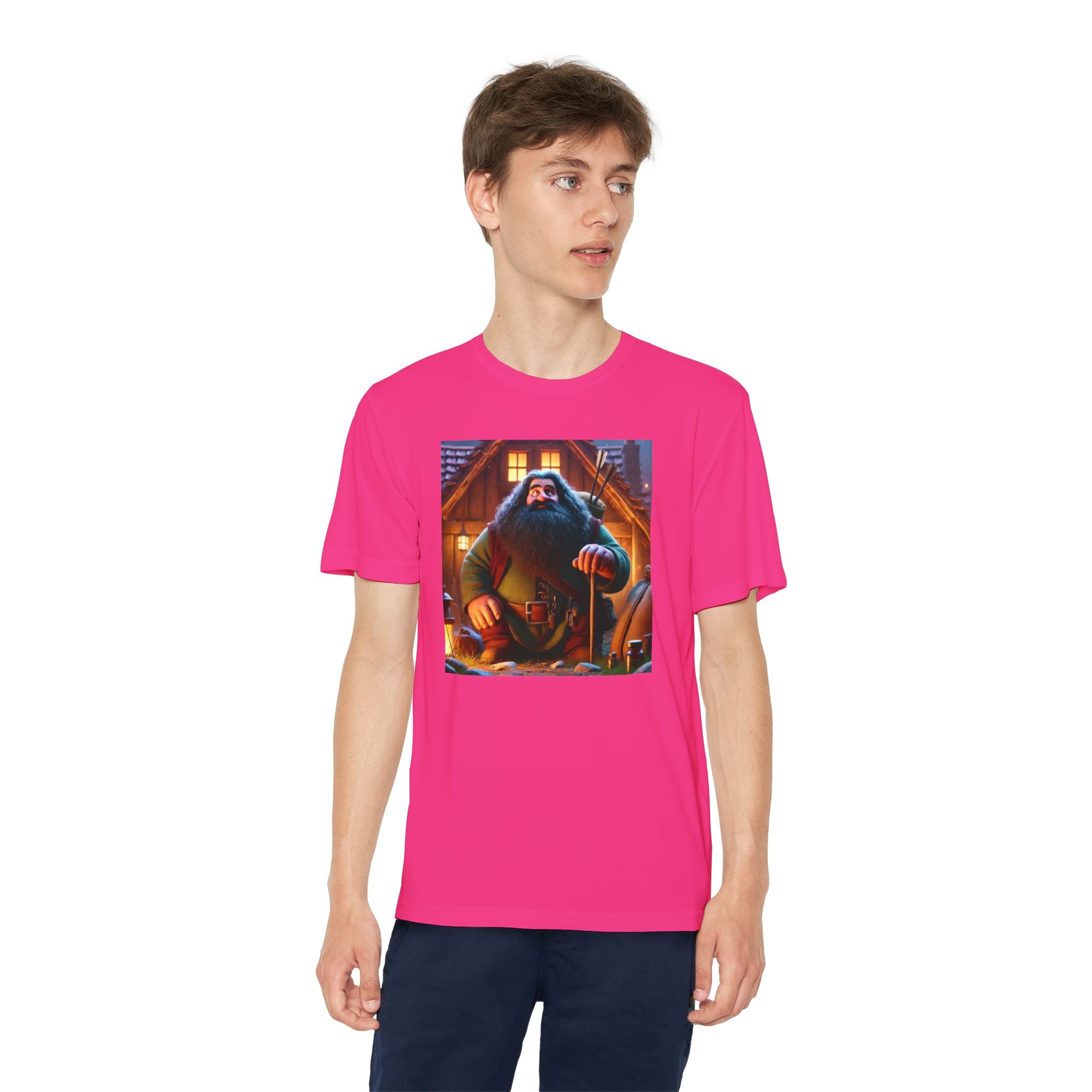 Youth Competitor Tee - Harry Potter, Wizard School Shirt, Magical Kids Top, Hogwarts Fan Gift, Sorcerer's Stone T-Shirt
