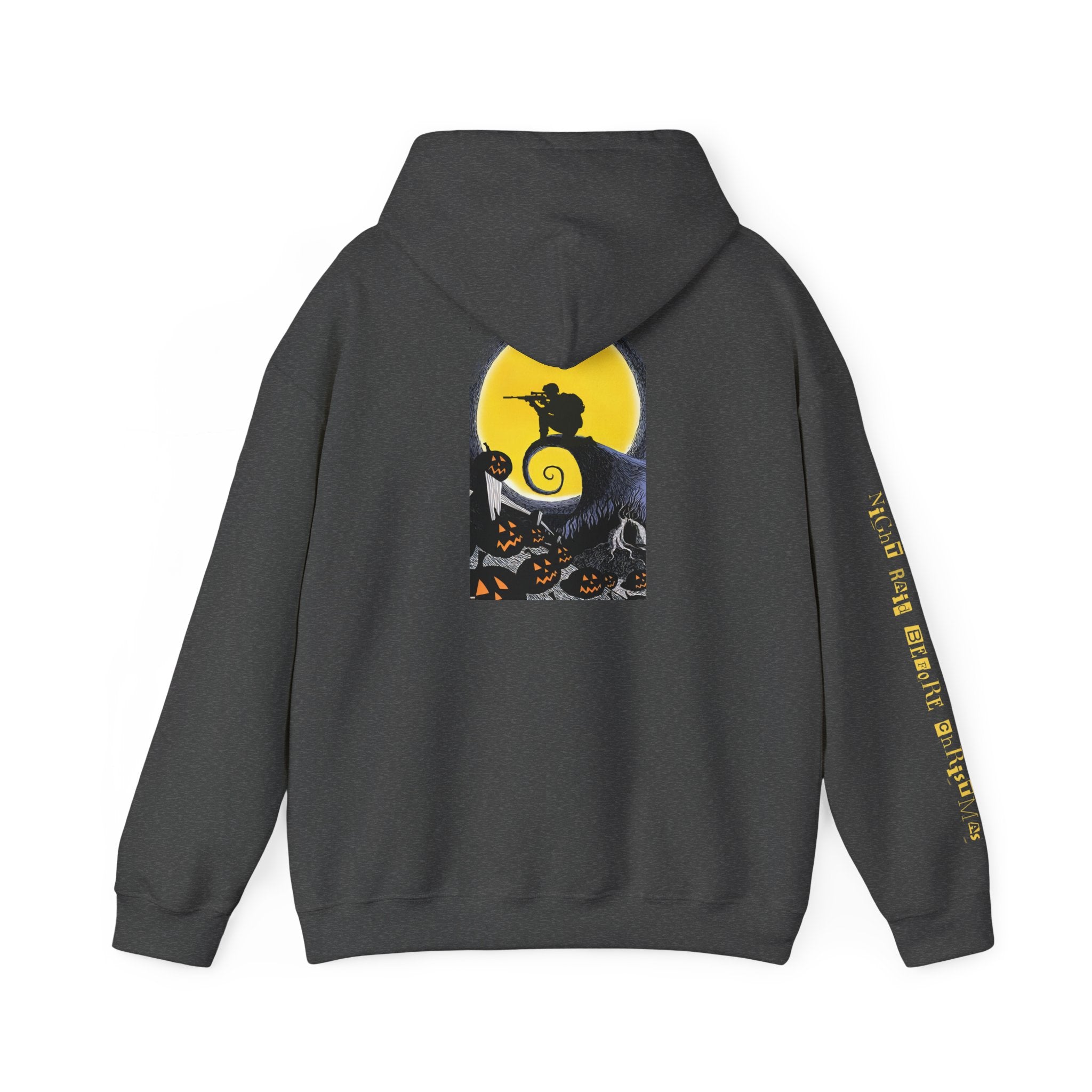 Night Raid Before Christmas Patriotic Hoodie Rebel Spirit Unisex Hoodie