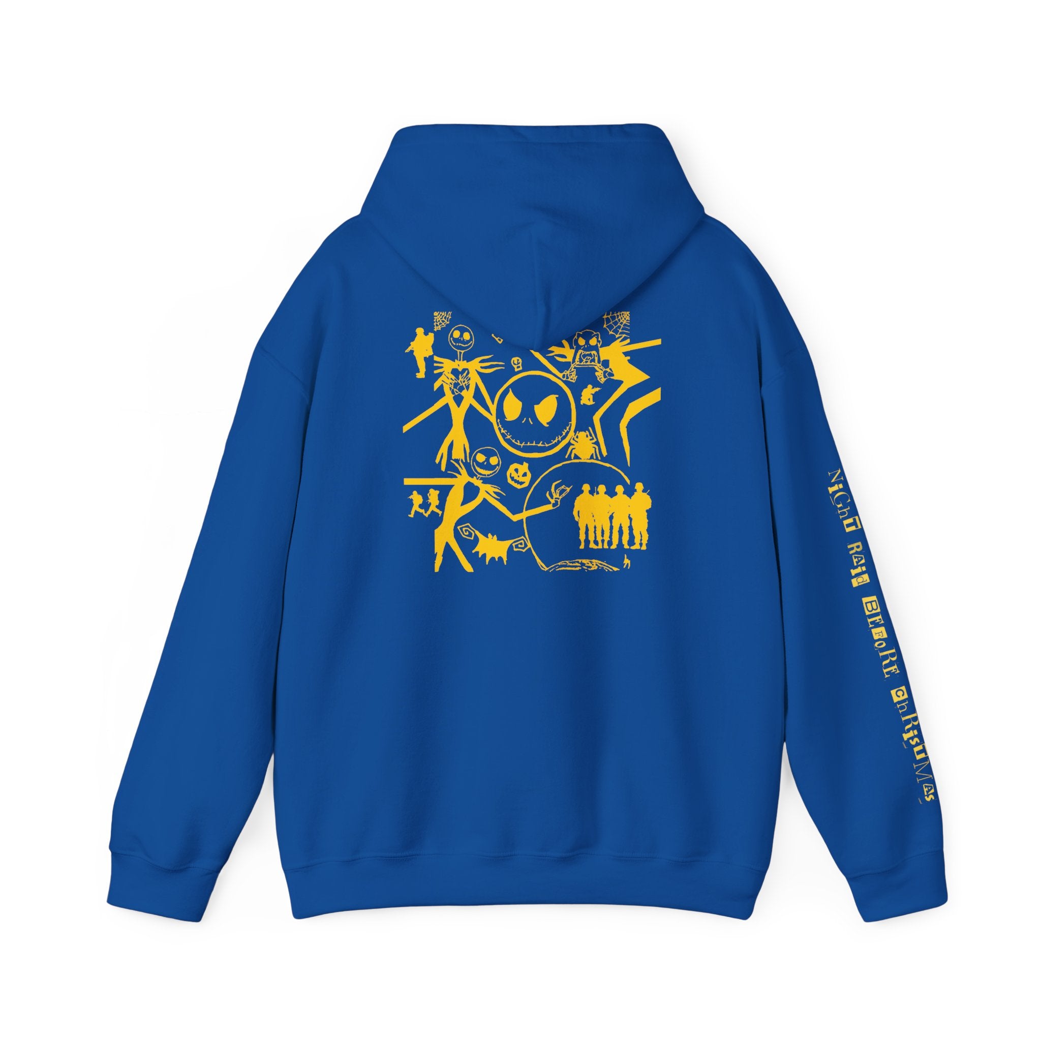 Night Raid Before Christmas Patriotic Hoodie Rebel Spirit Unisex Hoodie