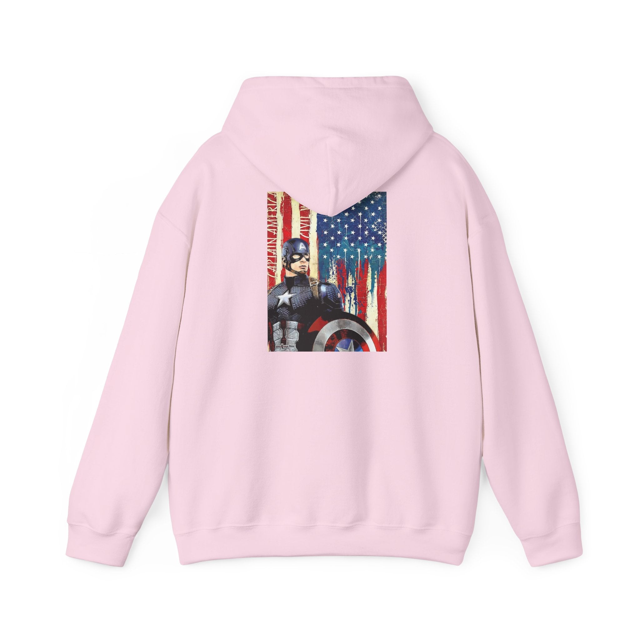 Hooded Sweatshirt - Captain America Design