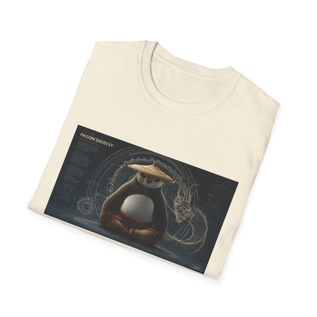 Kung Fu Panda Unisex Softstyle T-Shirt, DreamWorks Animation Youth Competitor Tee, Graphic Tee, Movie Fan Gift, Cult Classic Shirt, Comfy