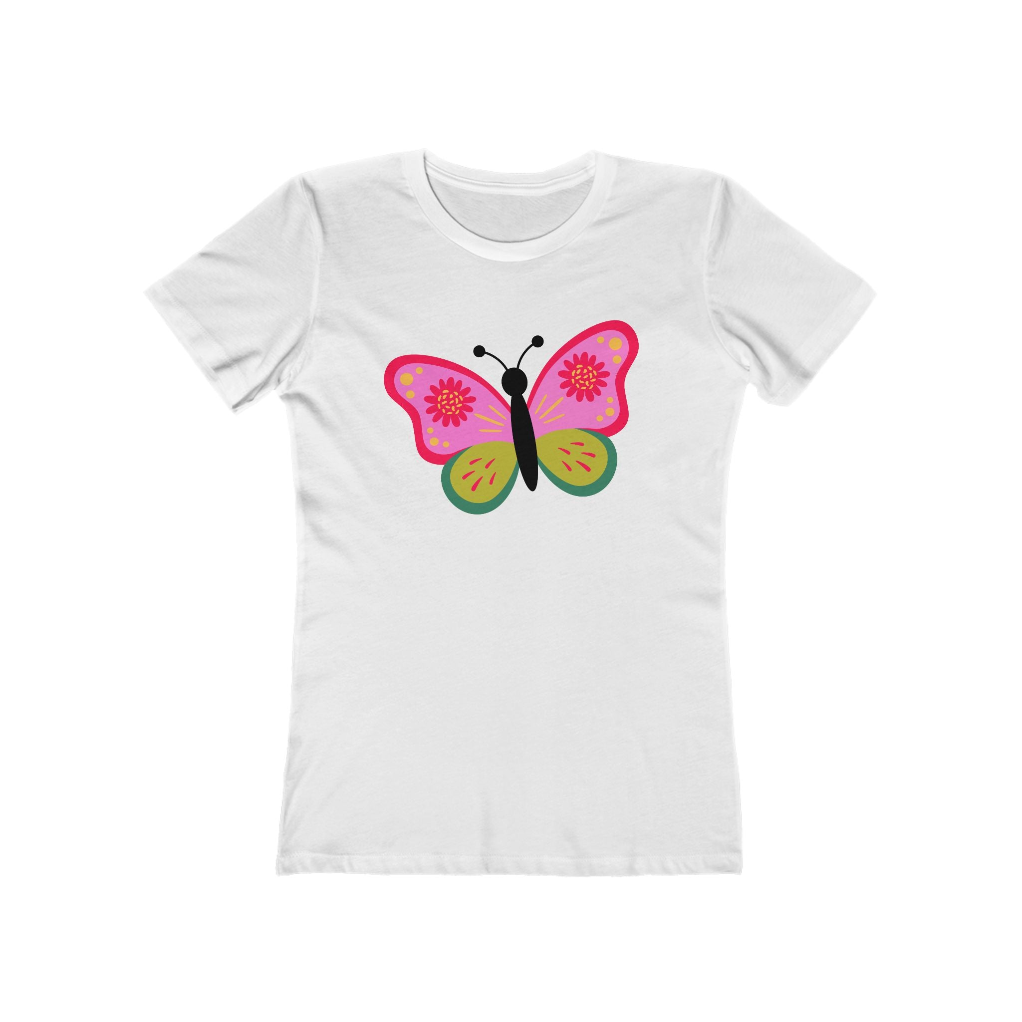 Butterfly Women's Tshirt, Butterfly Graphic Tee, Women's Butterfly Shirt, Butterfly Print Shirt, Boho Butterfly Tee