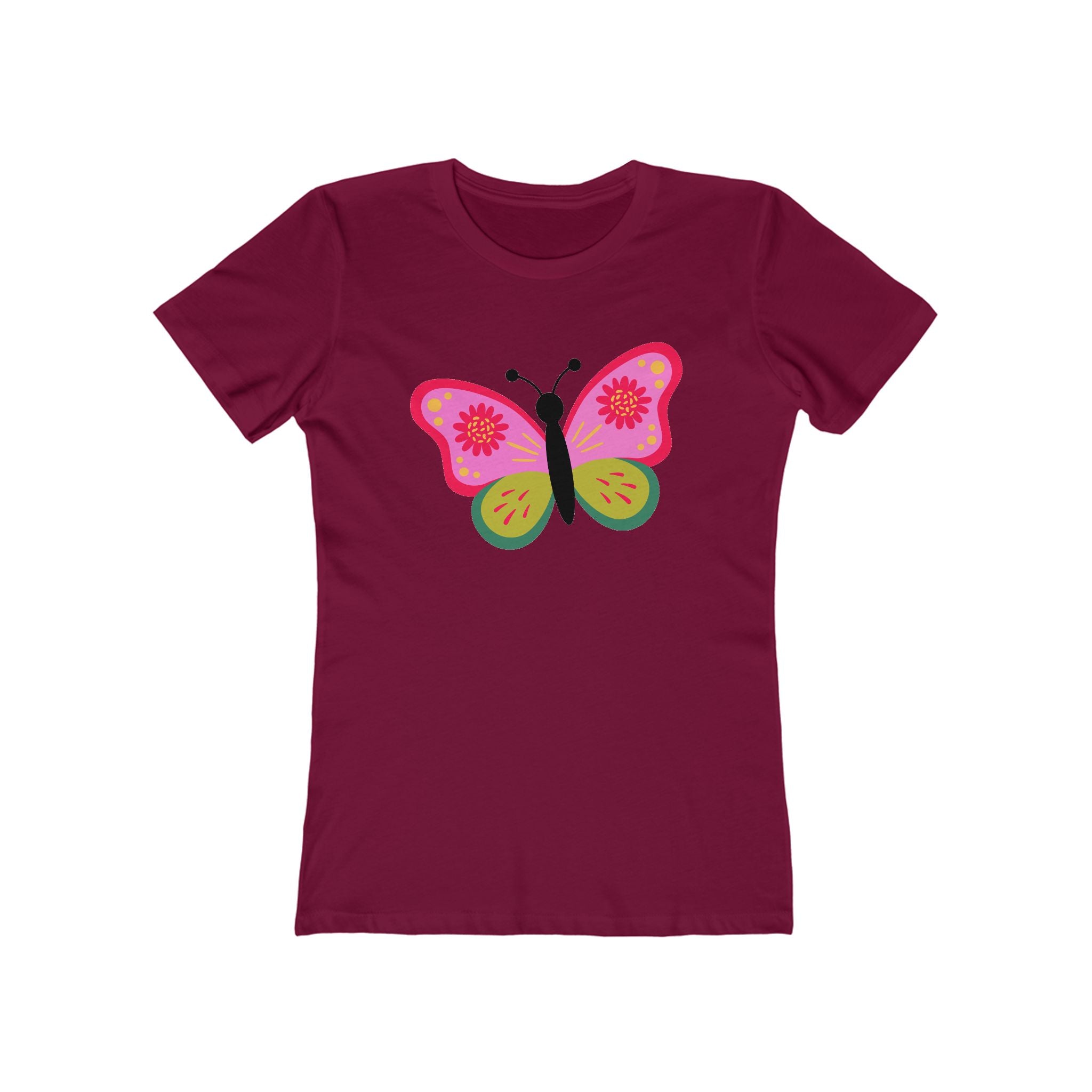 Butterfly Women's Tshirt, Butterfly Graphic Tee, Women's Butterfly Shirt, Butterfly Print Shirt, Boho Butterfly Tee