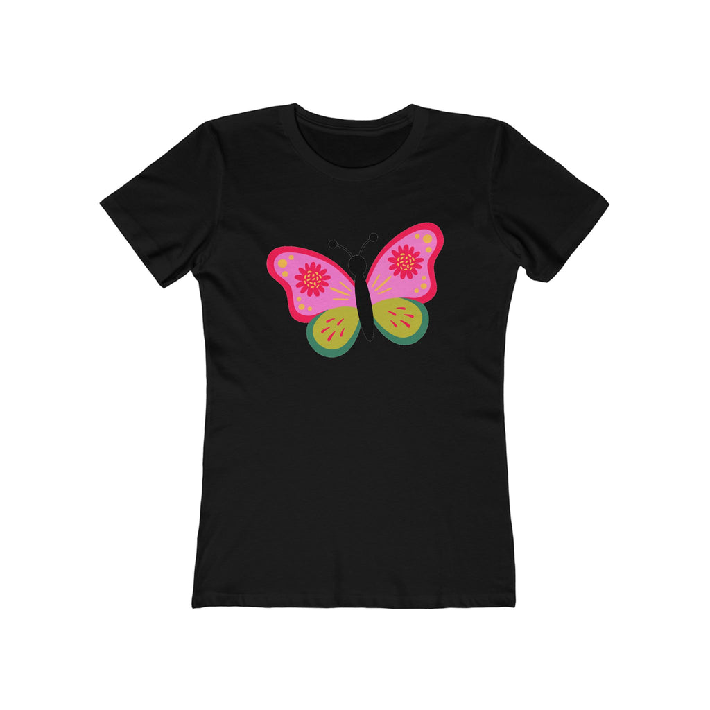 Butterfly Women's Tshirt, Butterfly Graphic Tee, Women's Butterfly Shirt, Butterfly Print Shirt, Boho Butterfly Tee