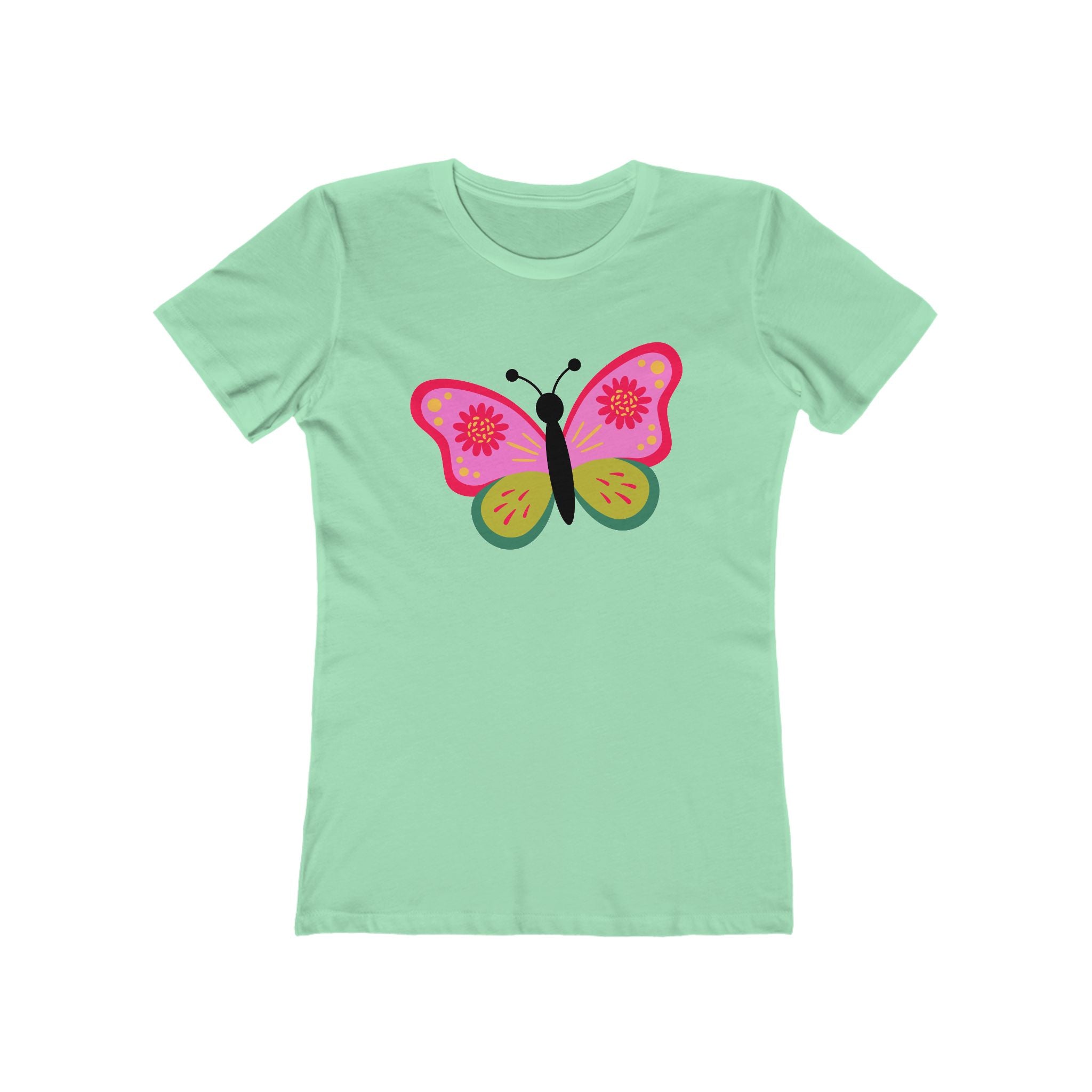 Butterfly Women's Tshirt, Butterfly Graphic Tee, Women's Butterfly Shirt, Butterfly Print Shirt, Boho Butterfly Tee
