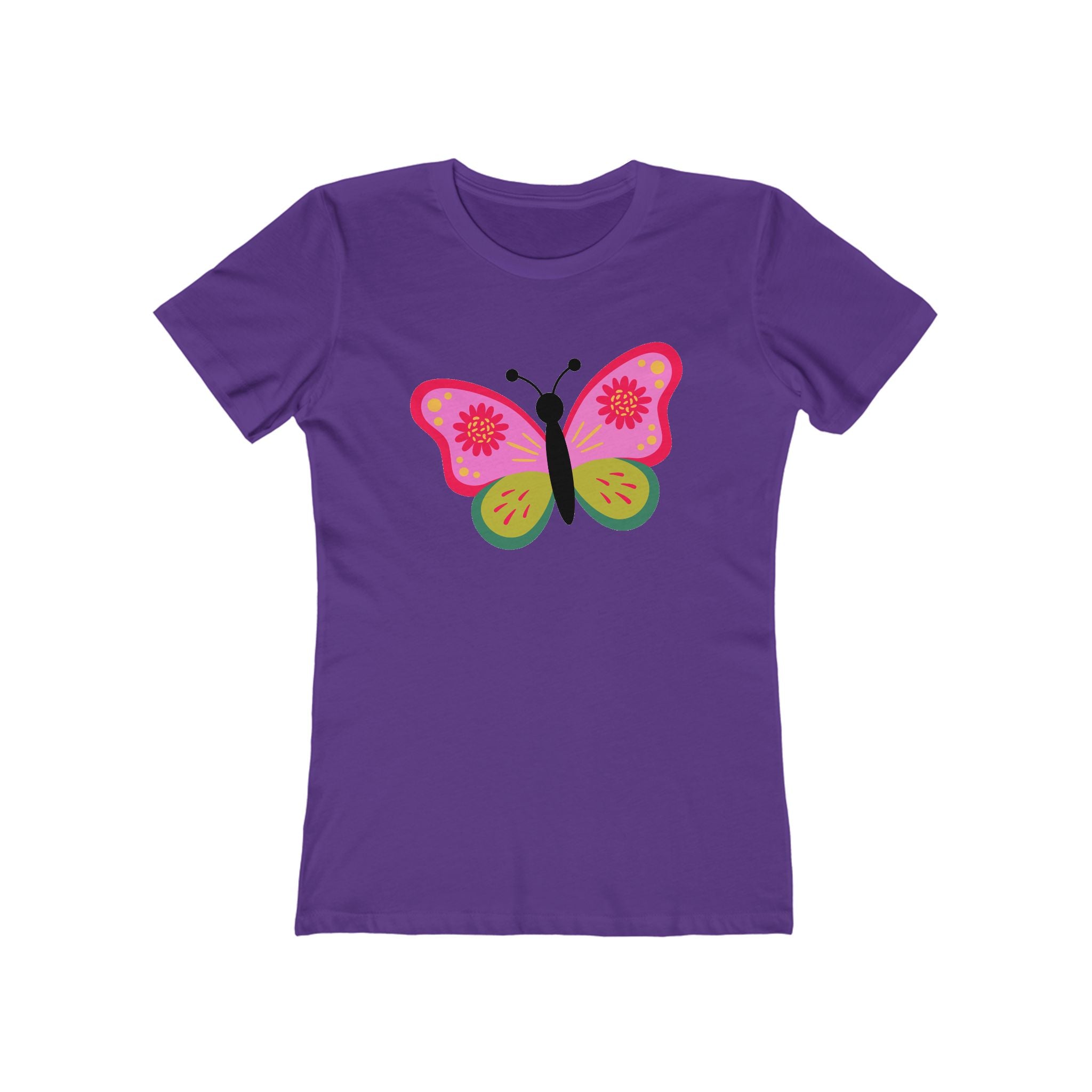 Butterfly Women's Tshirt, Butterfly Graphic Tee, Women's Butterfly Shirt, Butterfly Print Shirt, Boho Butterfly Tee
