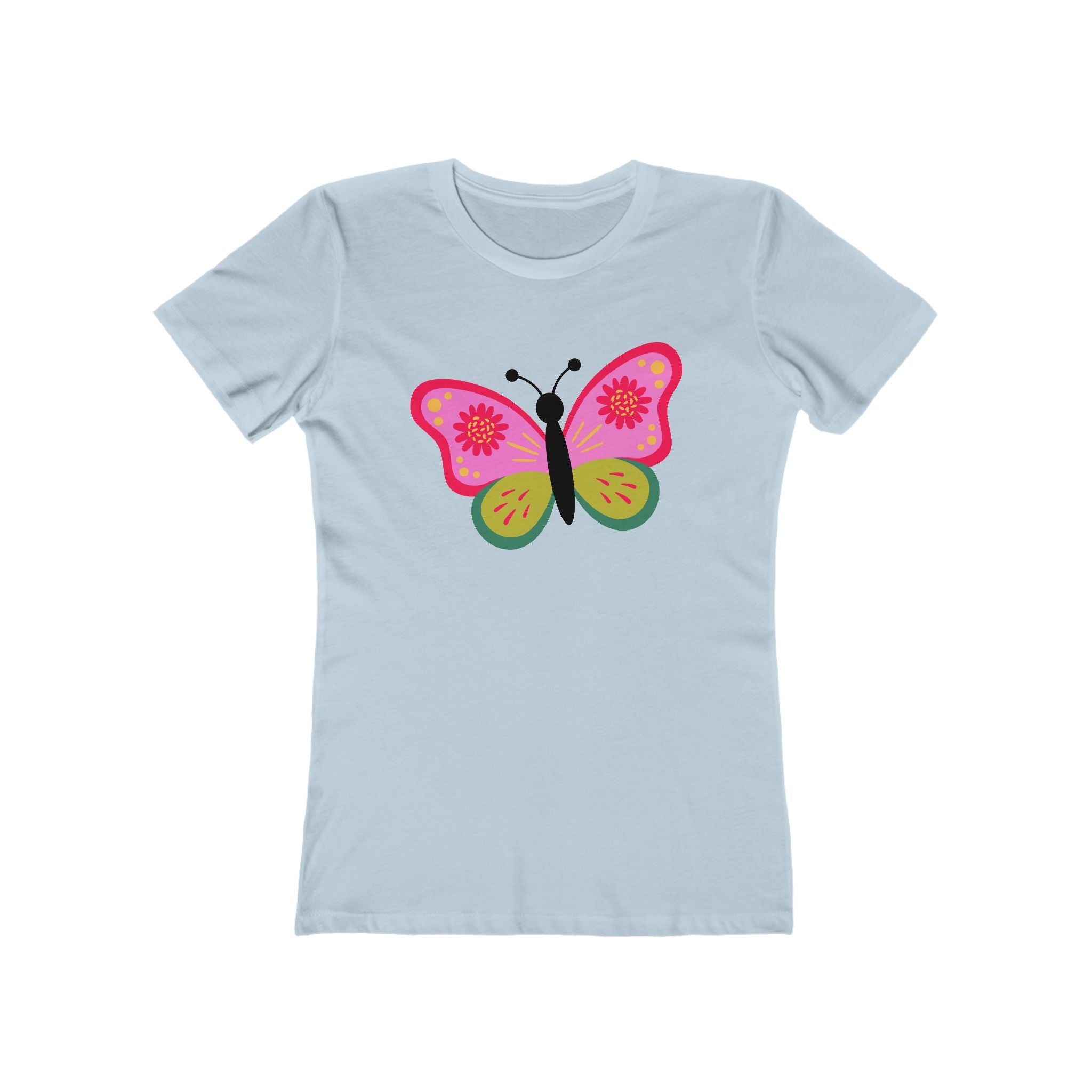Butterfly Women's Tshirt, Butterfly Graphic Tee, Women's Butterfly Shirt, Butterfly Print Shirt, Boho Butterfly Tee