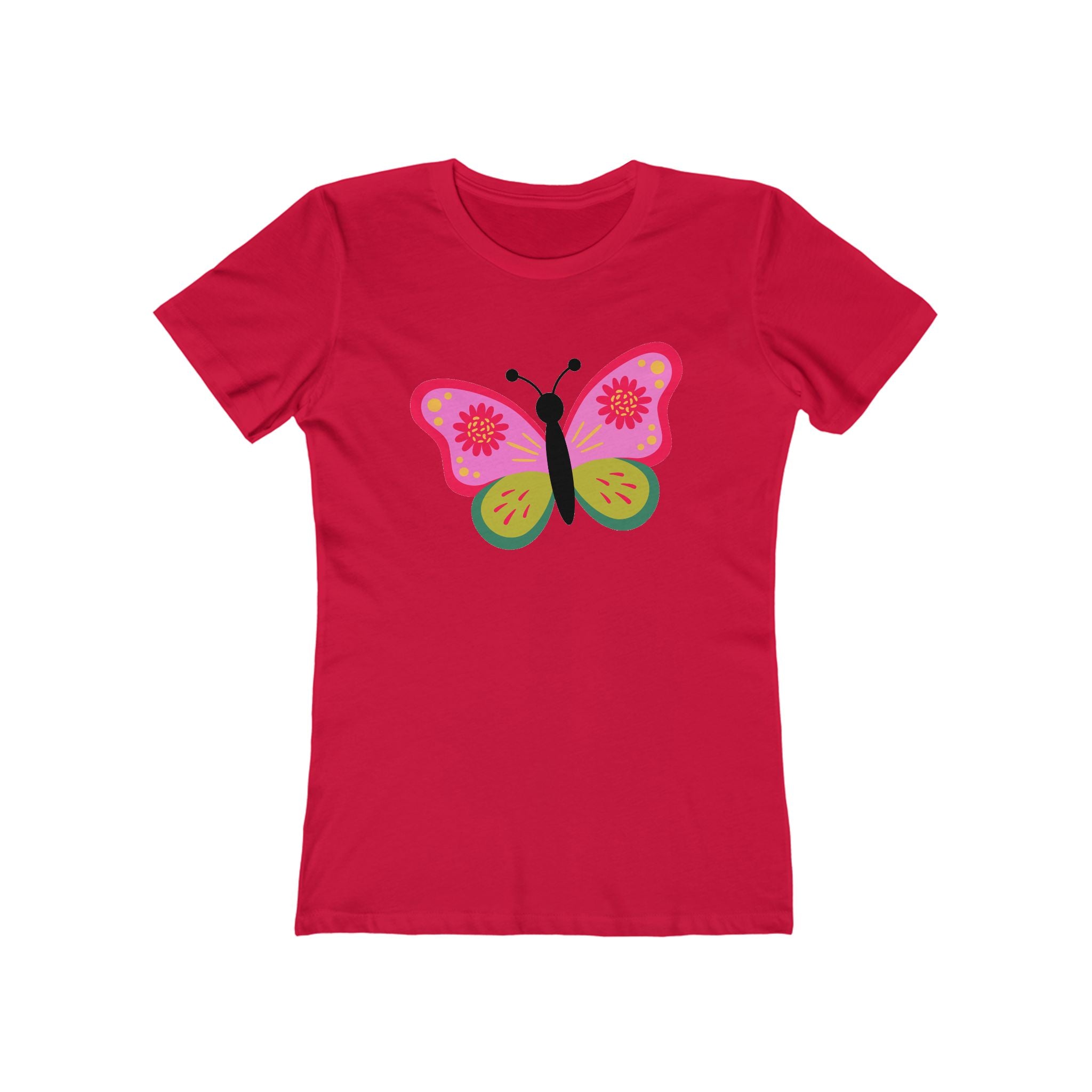 Butterfly Women's Tshirt, Butterfly Graphic Tee, Women's Butterfly Shirt, Butterfly Print Shirt, Boho Butterfly Tee