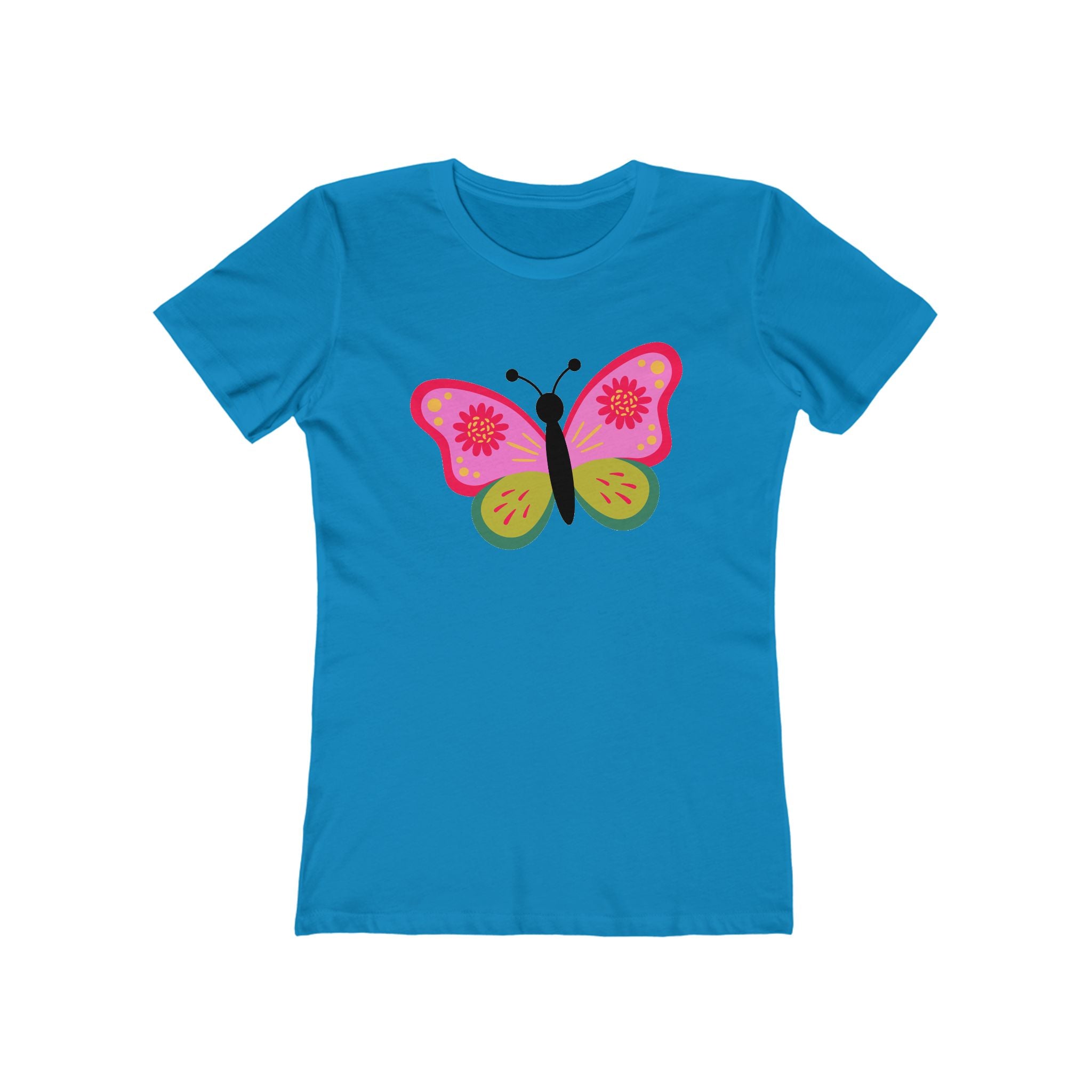 Butterfly Women's Tshirt, Butterfly Graphic Tee, Women's Butterfly Shirt, Butterfly Print Shirt, Boho Butterfly Tee