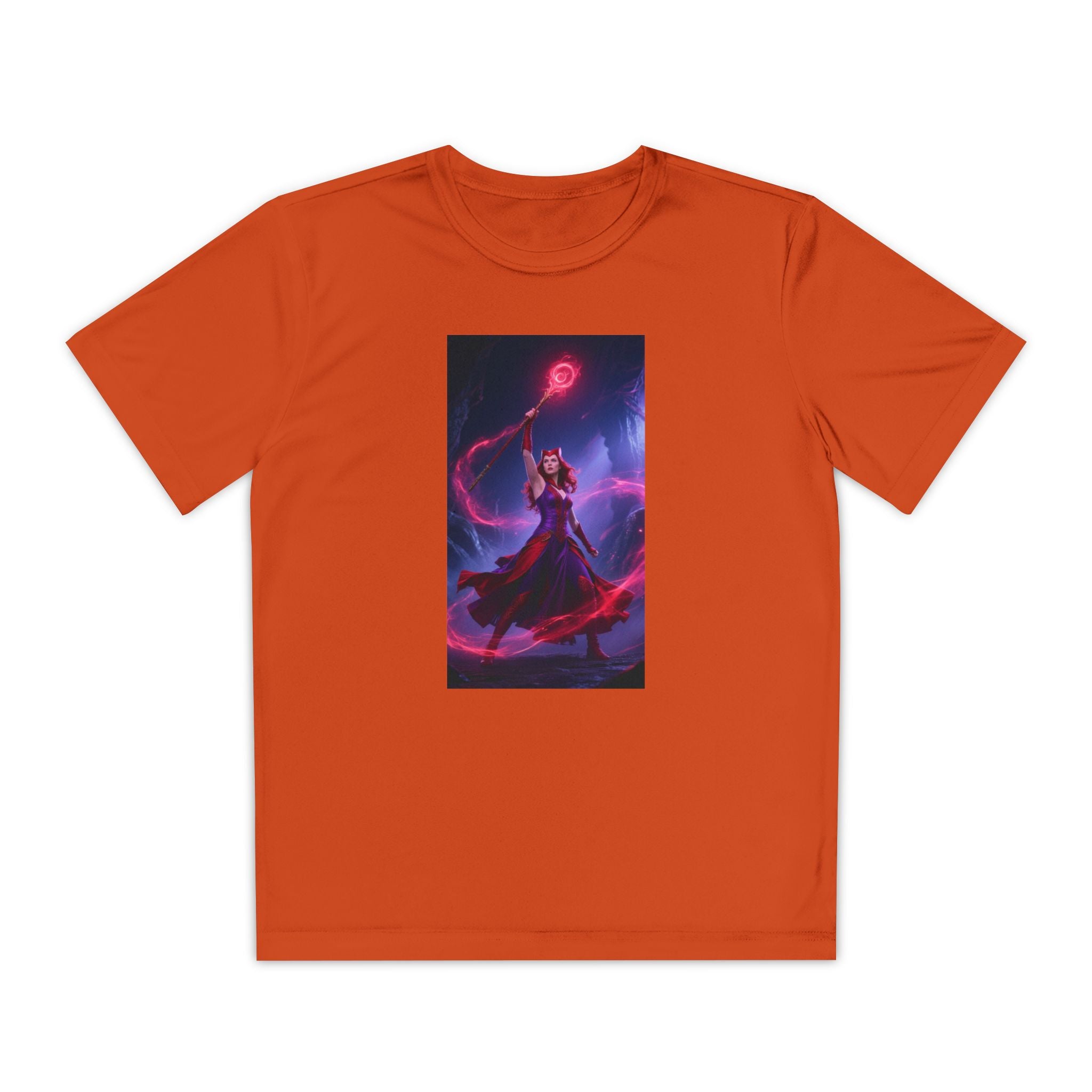 Superhero Youth T-Shirt Sports Graphic Tee, Cool Athletic Shirt for Kids