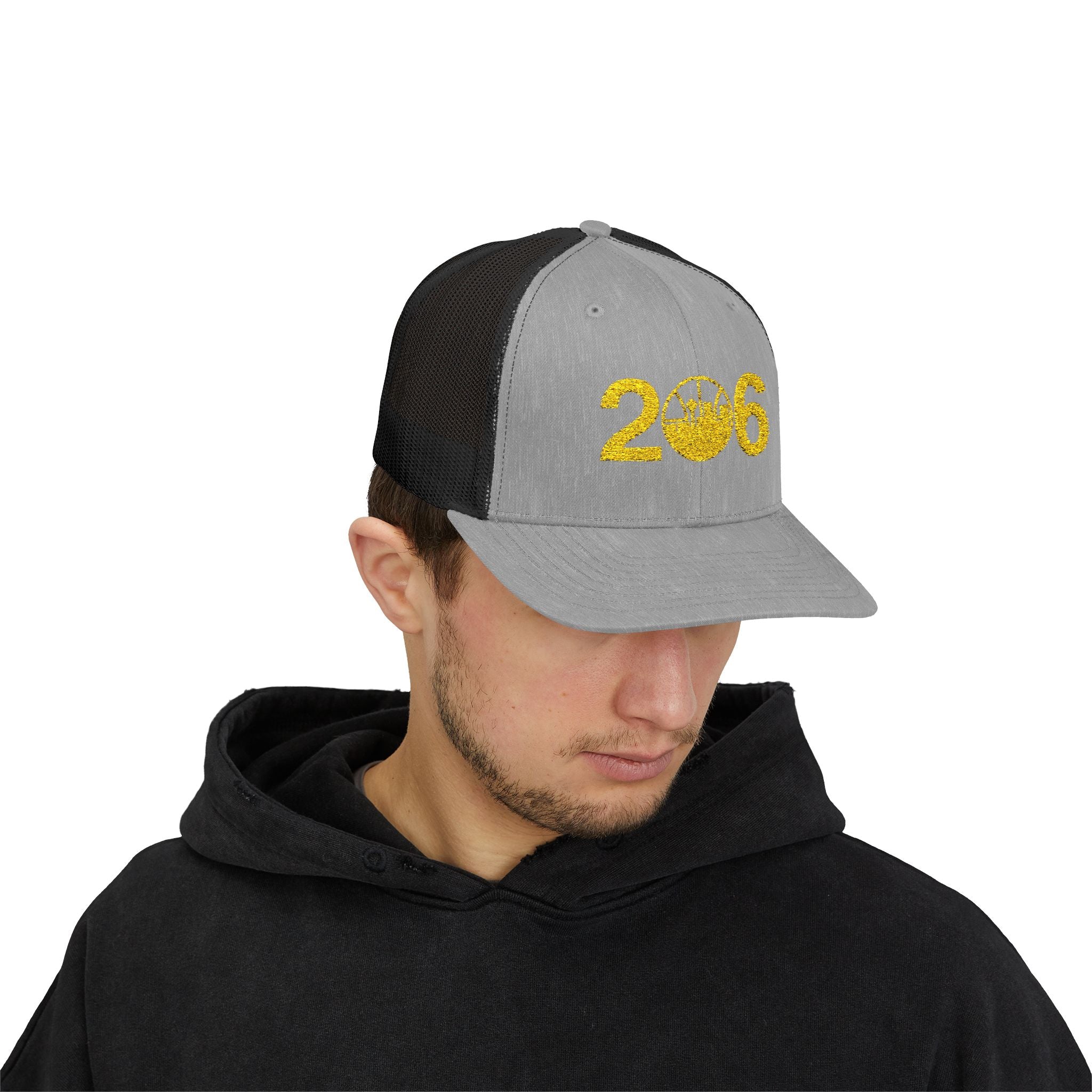 The Seattle SuperSonics Snapback Trucker Cap, American Flag Hat, Outdoor Cap, Casual Wear, Gift for Dad, 4th of July Apparel