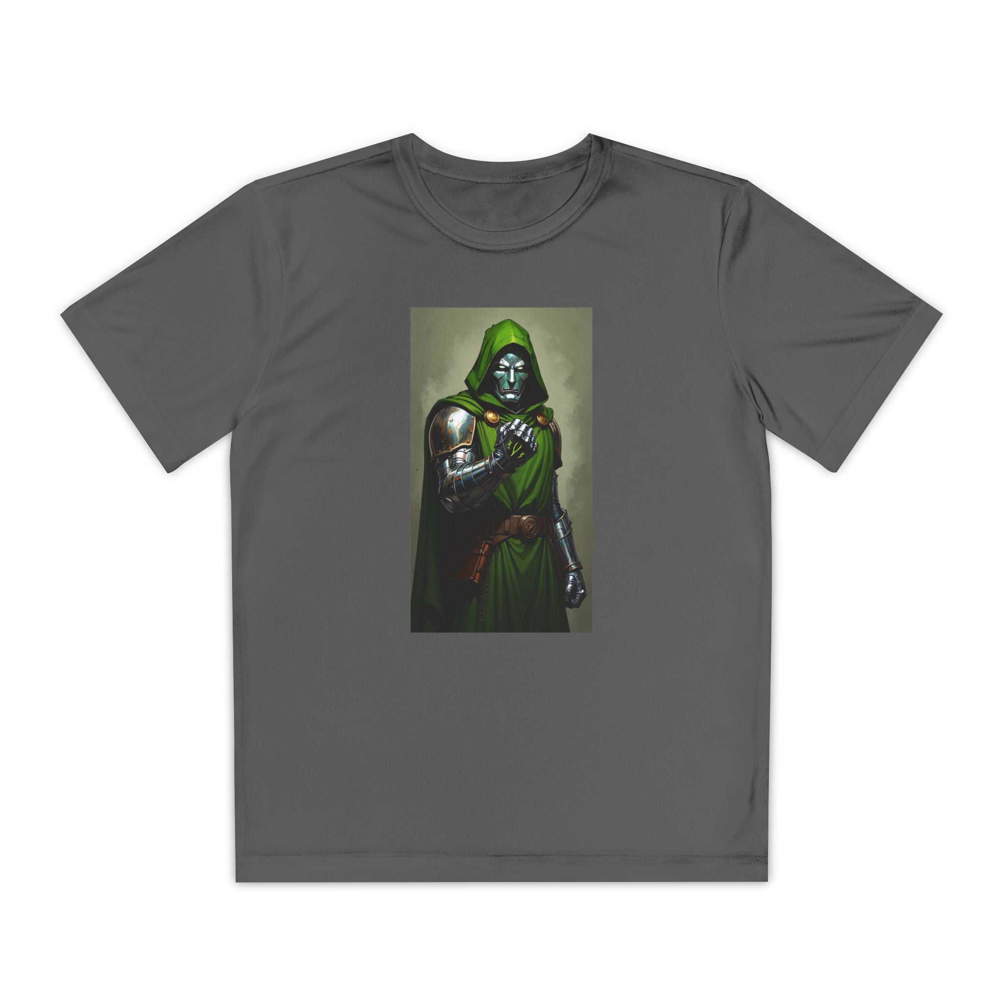 Dr Doom Superhero Marvel Patriotic, Kids Graphic T-Shirt, Boys Hero Top, Girls Comic Book Clothing, Birthday