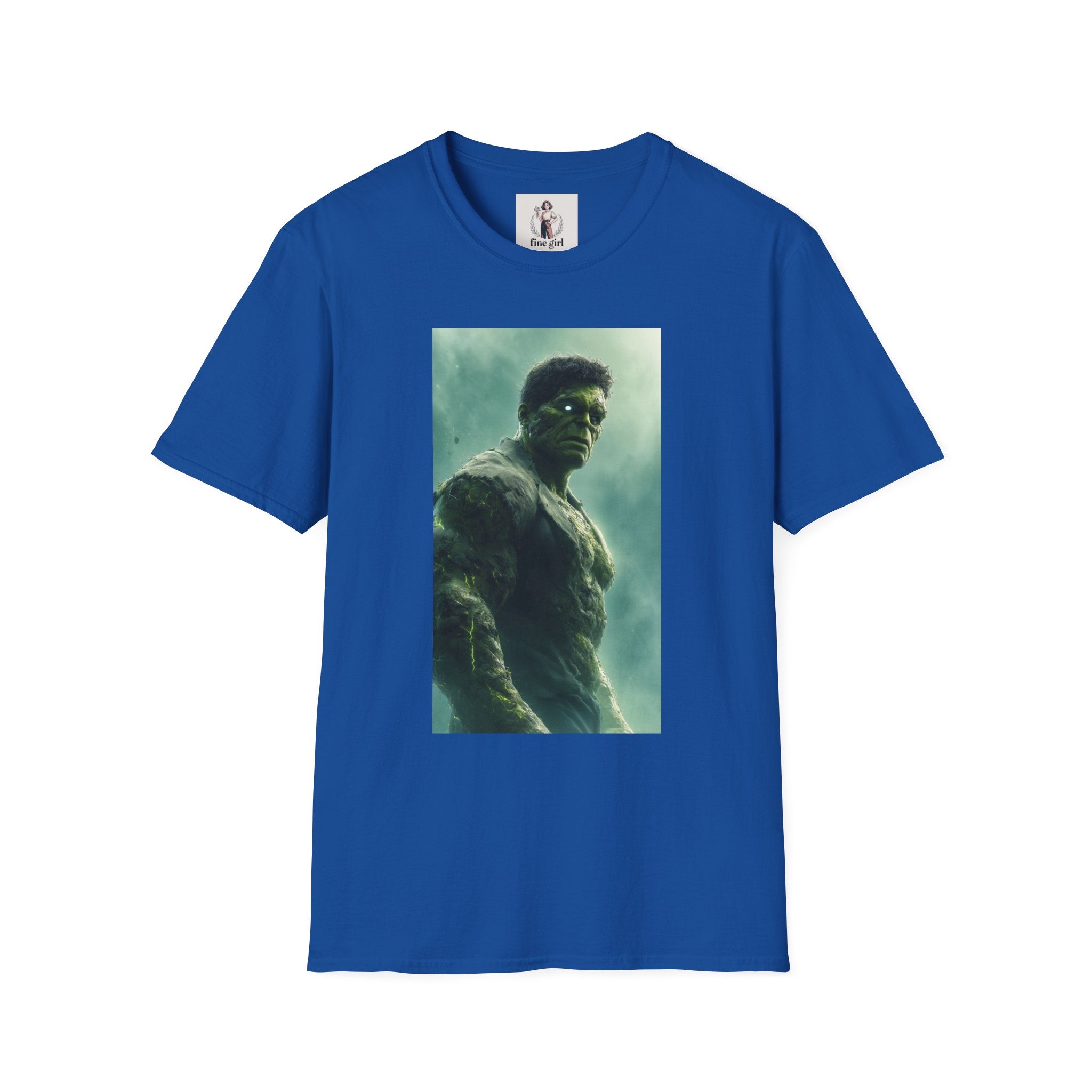 The Incredible Hulk Superhero Marvel Unisex Softstyle T-Shirt, Comic Book Tee, Geeky Clothing, Cosplay Costume Top