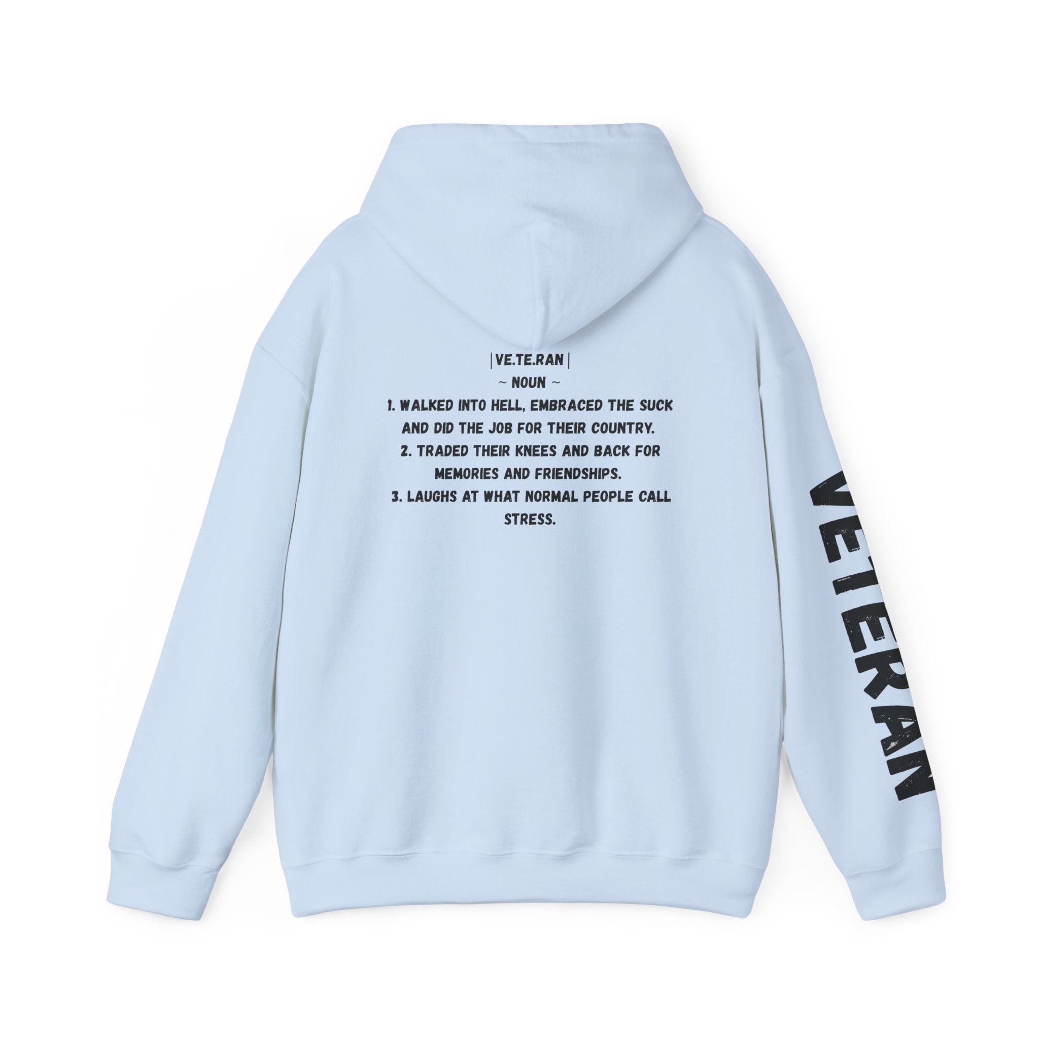 Veteran Patriotic Hoodie Rebel Spirit Unisex Hoodie