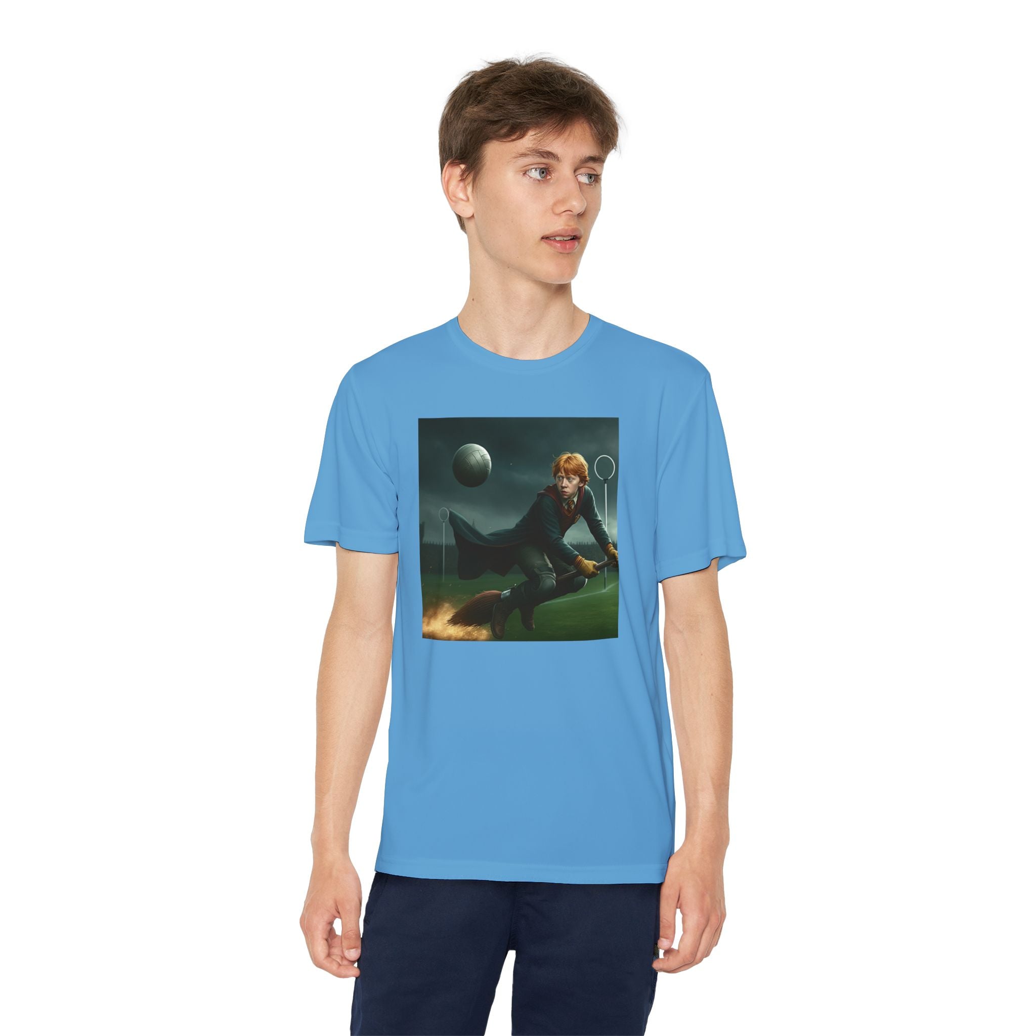 Youth Competitor Tee - Harry Potter, Wizard School Shirt, Magical Kids Top, Hogwarts Fan Gift, Sorcerer's Stone T-Shirt