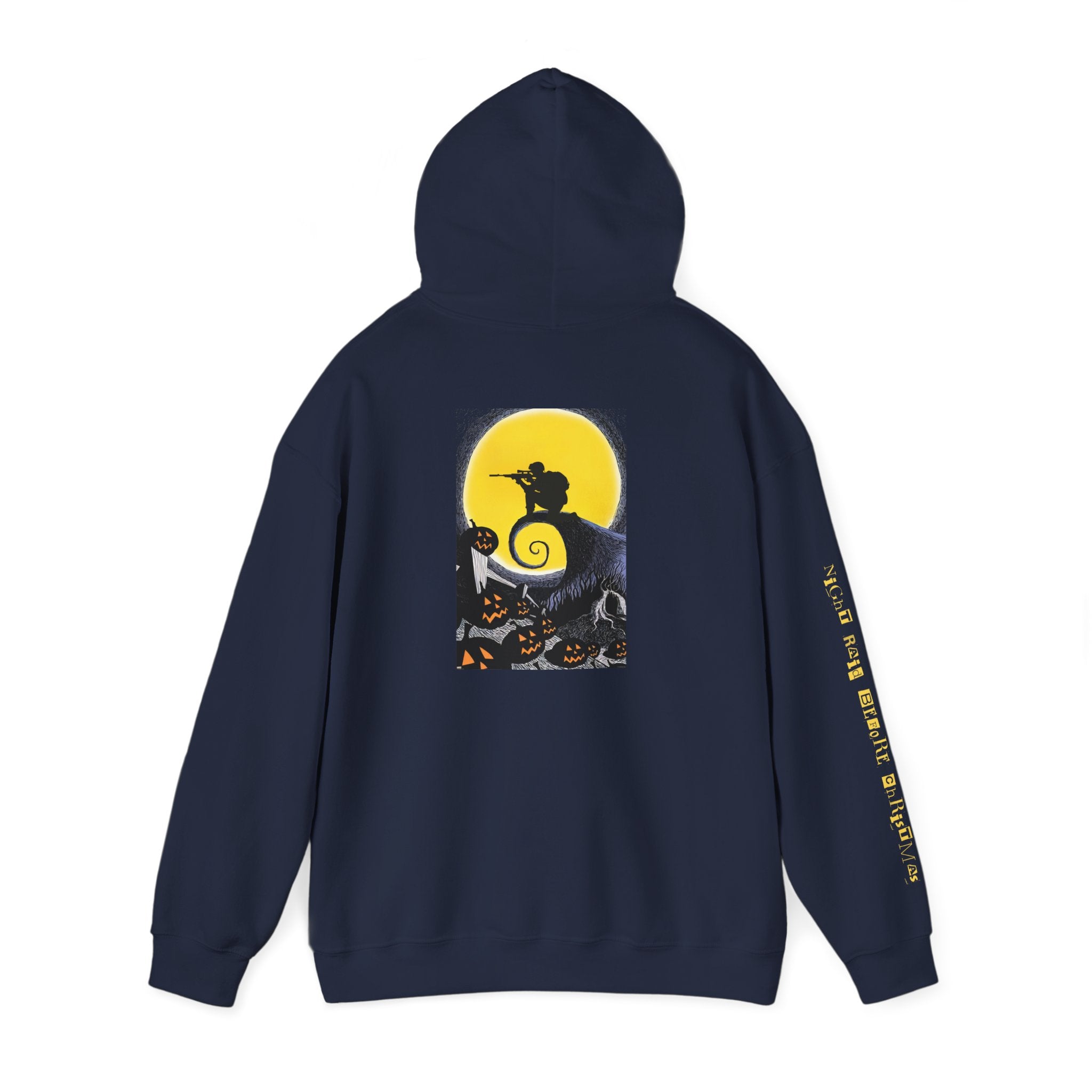 Night Raid Before Christmas Patriotic Hoodie ~ Rebel Spirit Unisex Hoodie