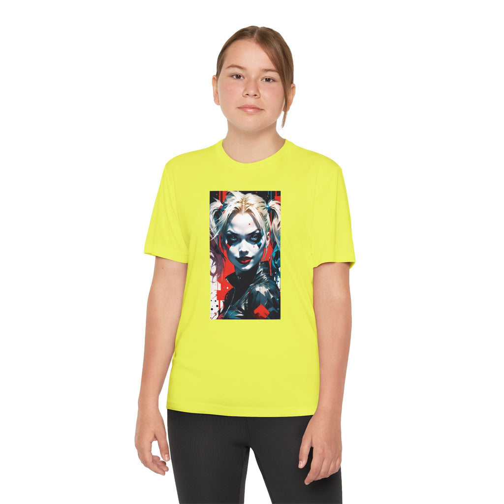 Superhero Youth T-Shirt Sports Graphic Tee, Cool Athletic Shirt for Kids