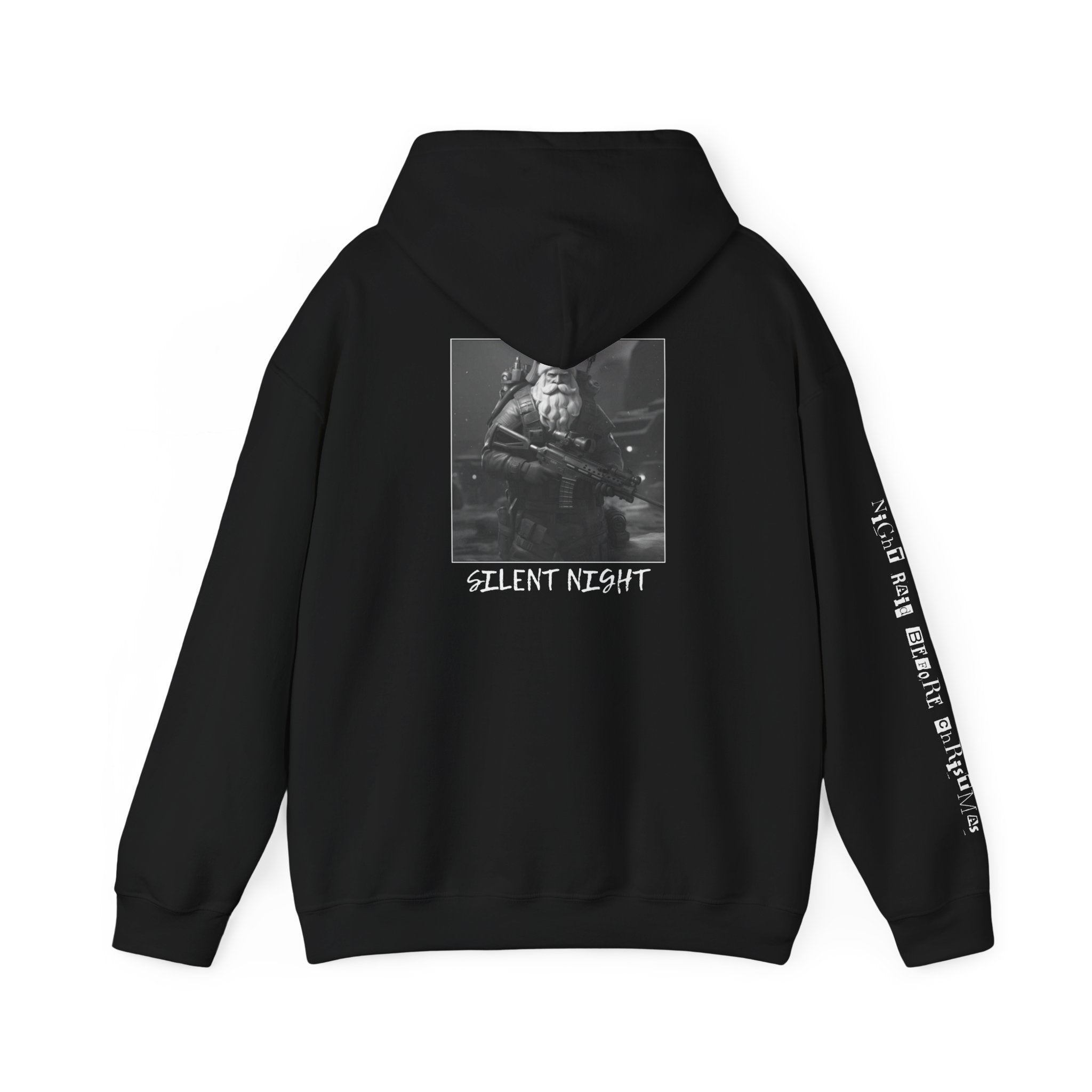 Night Raid Before Christmas Patriotic Hoodie Rebel Spirit Unisex Hoodie