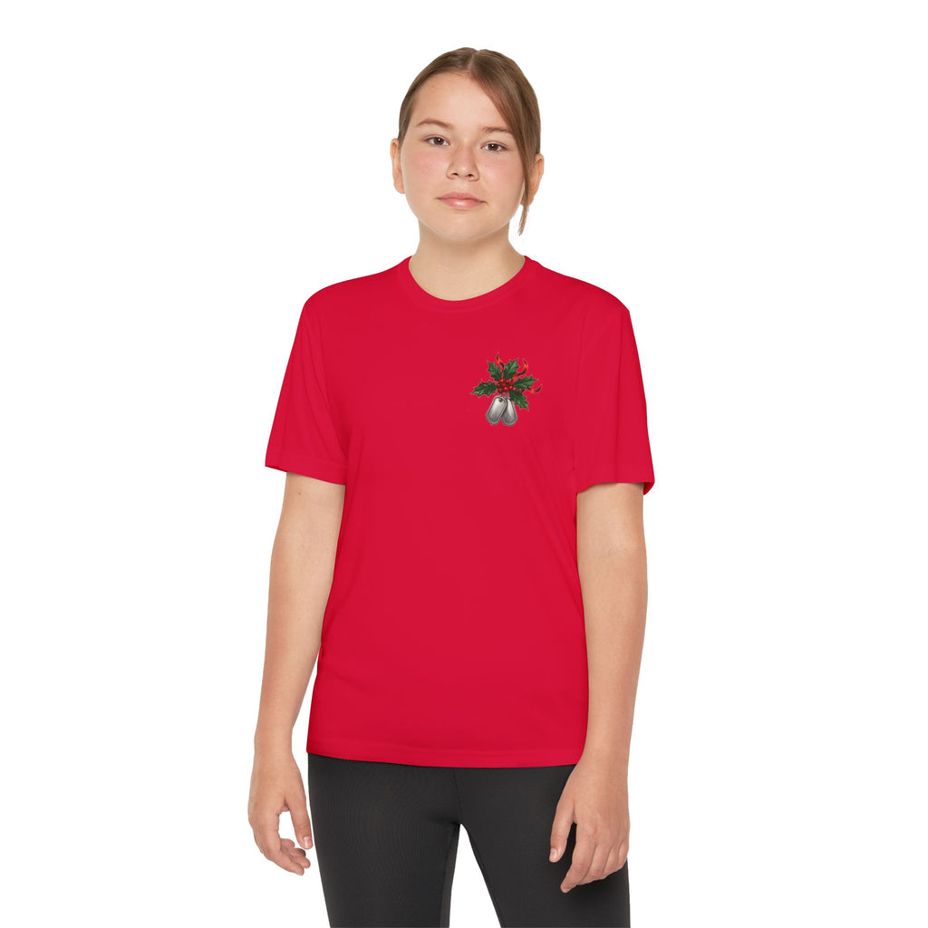 Yule Guard Patriotic Christmas Holiday ~ Youth T-Shirt, Unisex Softstyle T-Shirt