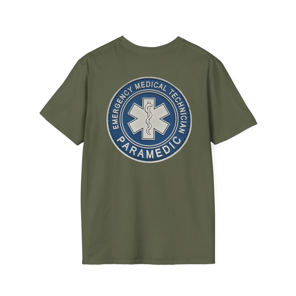 Paramedic Patriotic T-Shirt - USA Flag Tee, Fourth of July Shirt, American Pride Top, Independence Day Apparel, Red White Blue