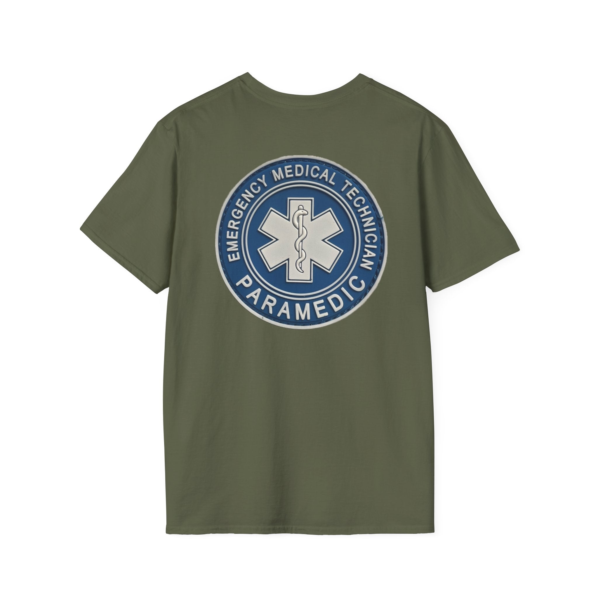 Paramedic Patriotic T-Shirt - USA Flag Tee, Fourth of July Shirt, American Pride Top, Independence Day Apparel, Red White Blue