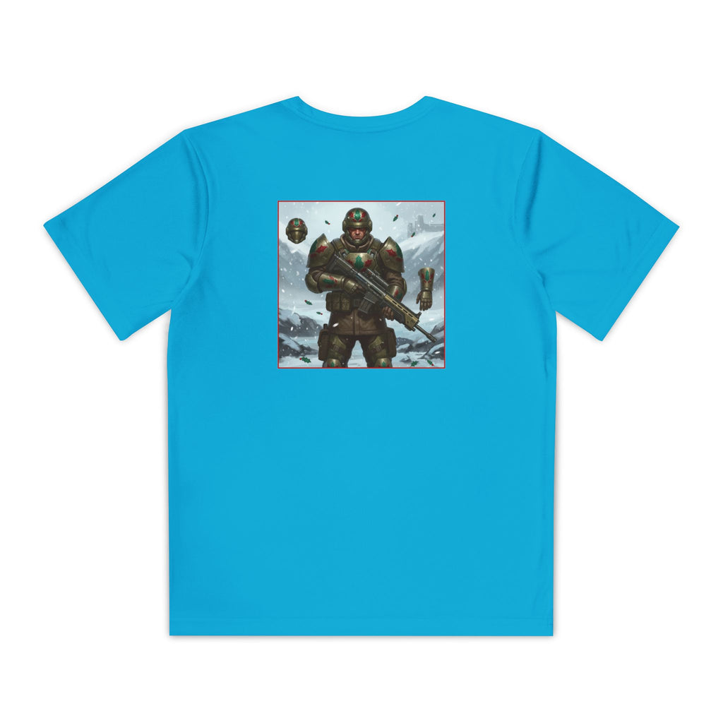 Yule Guard Patriotic Christmas Holiday ~ Youth T-Shirt, Unisex Softstyle T-Shirt