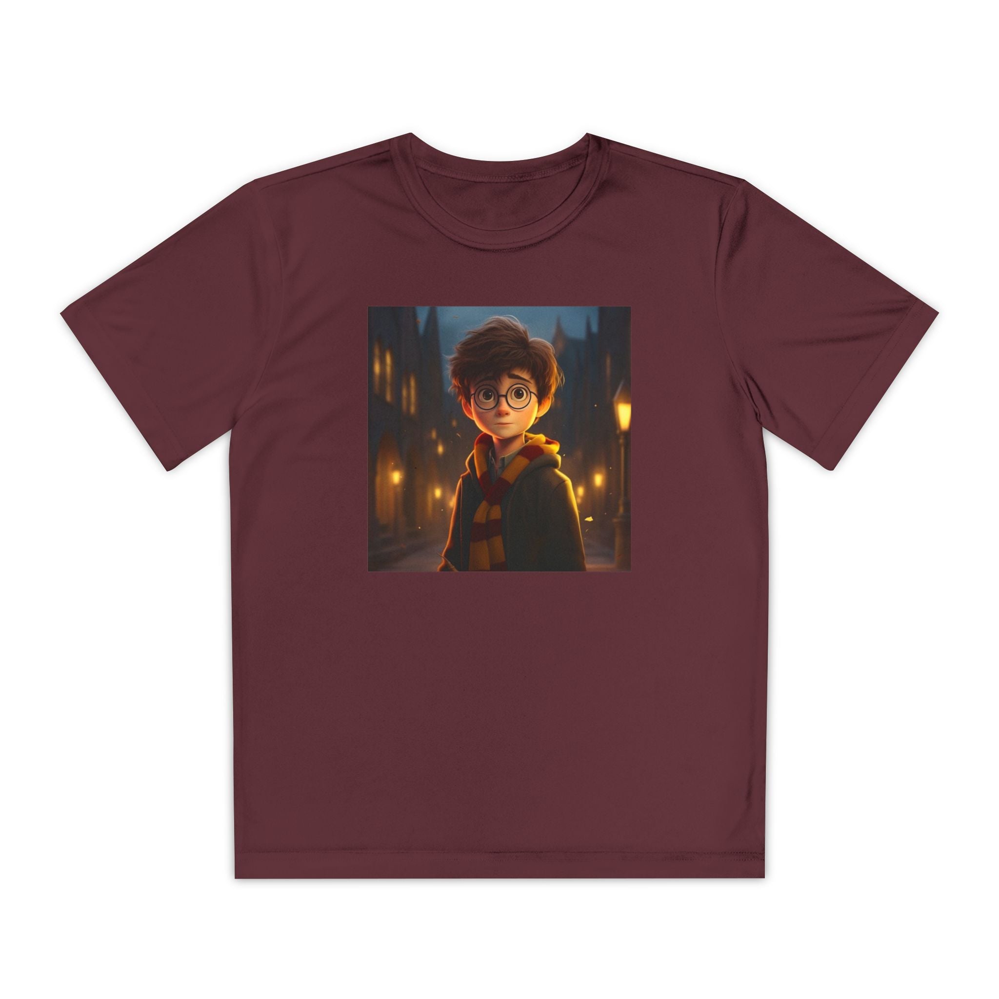 Youth Competitor Tee - Harry Potter, Wizard School Shirt, Magical Kids Top, Hogwarts Fan Gift, Sorcerer's Stone T-Shirt