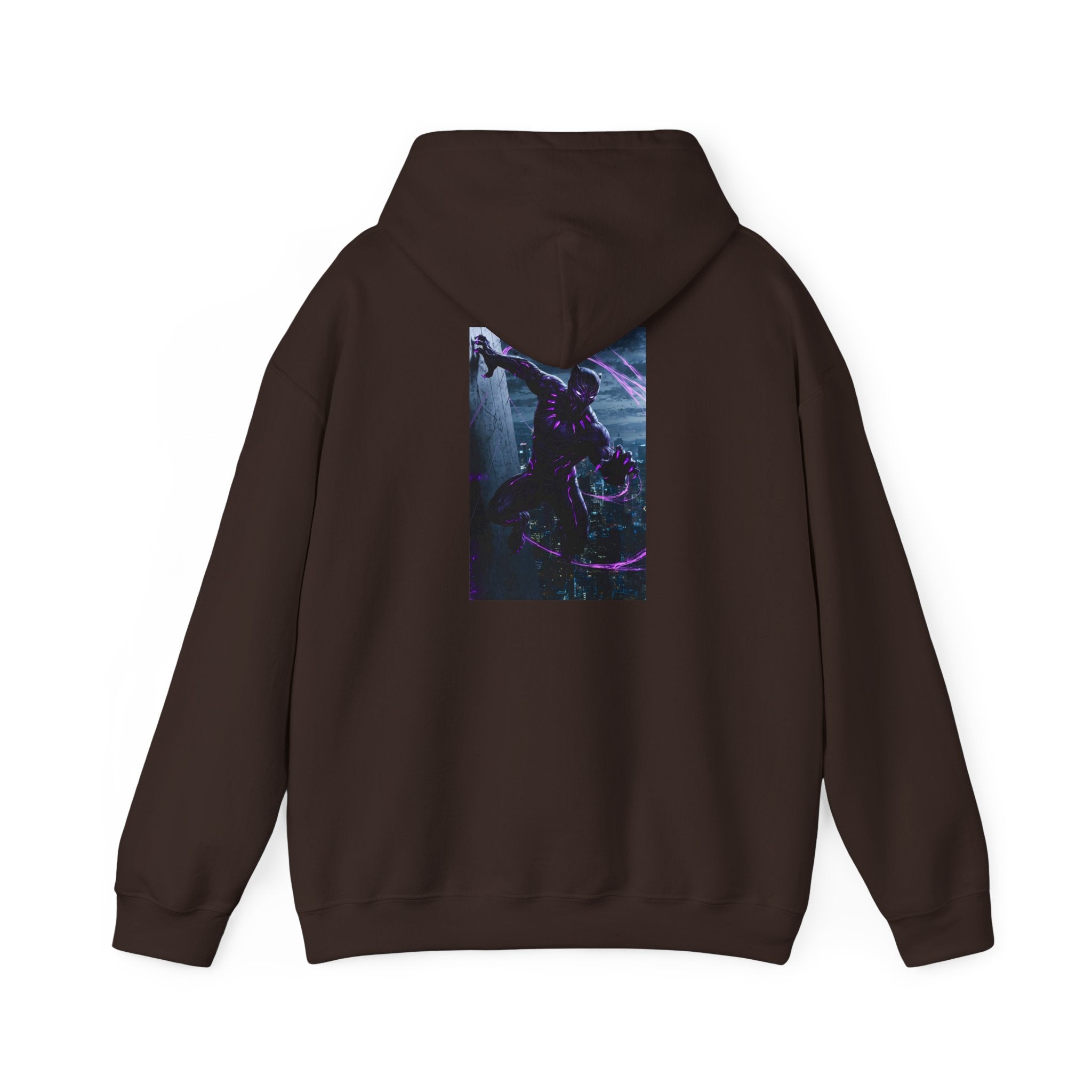 Hooded Sweatshirt - The Black Panther Design