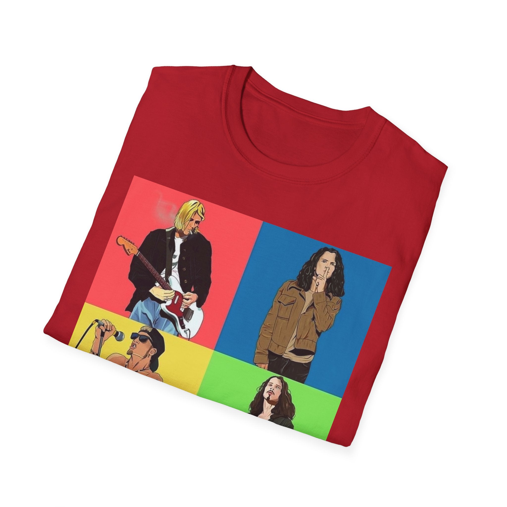 Grunge Music Music Logo T-Shirt