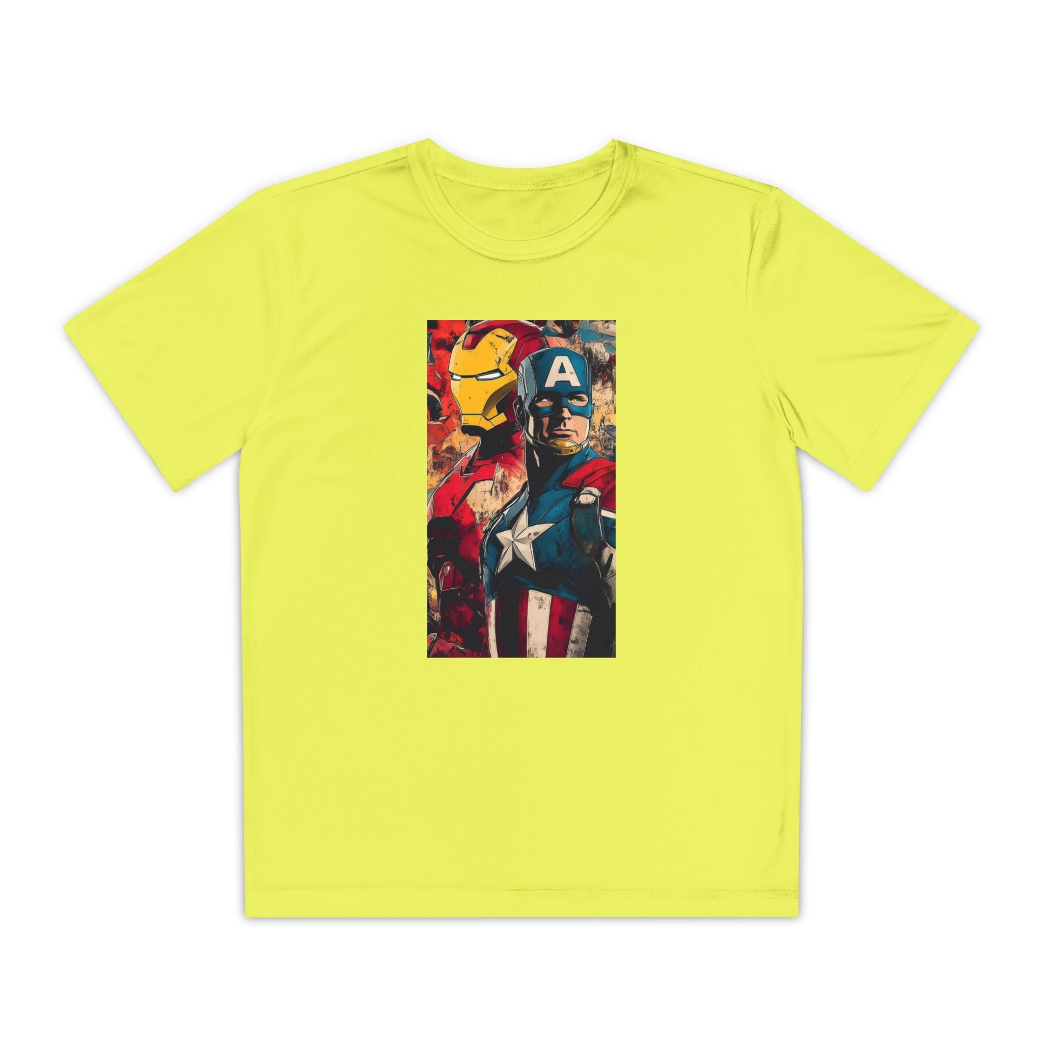Advengers Youth T-Shirt Sports Graphic Tee, Cool Athletic Shirt for Kids, Perfect for Sports Events, Team Spirit