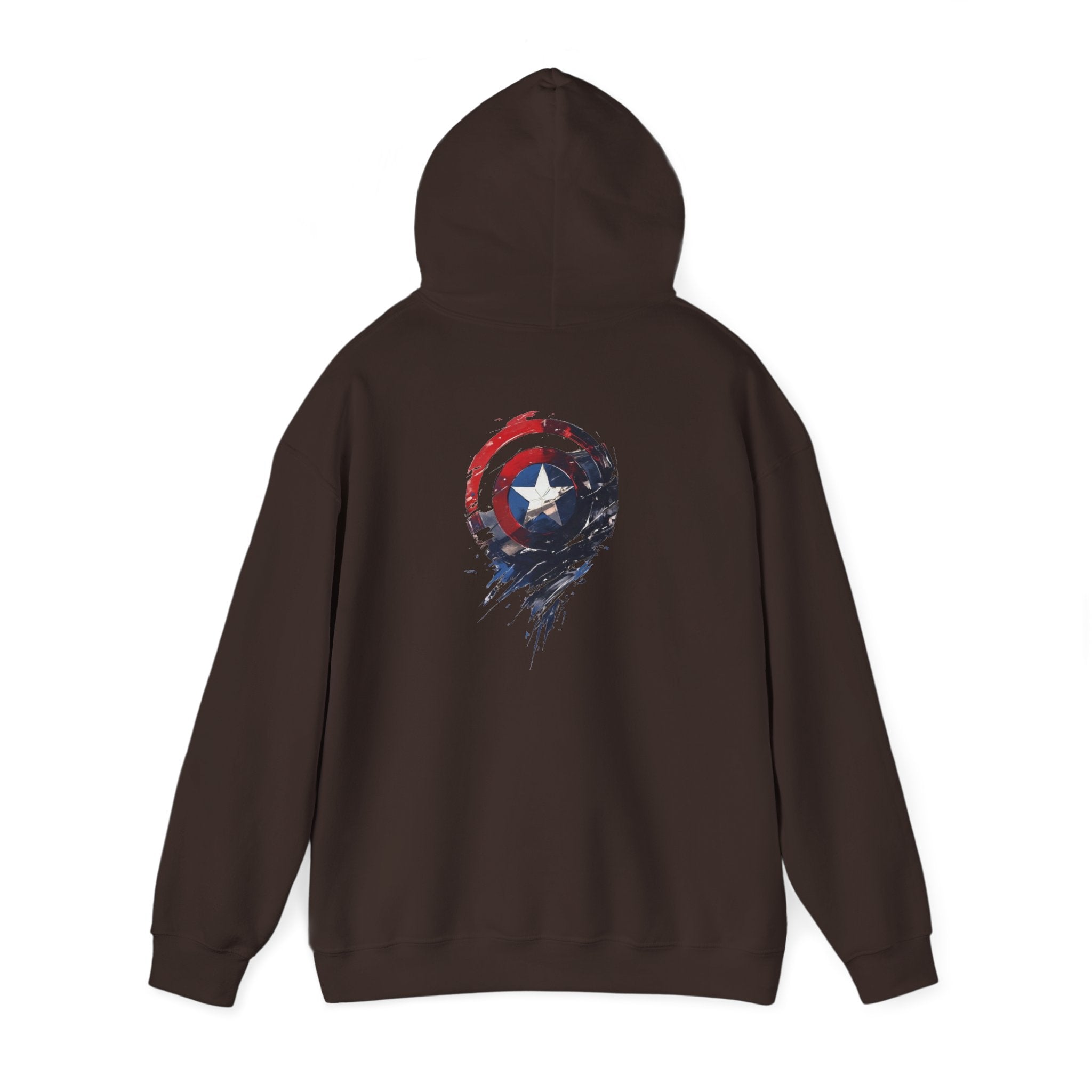 Hooded Sweatshirt - Captain America Design