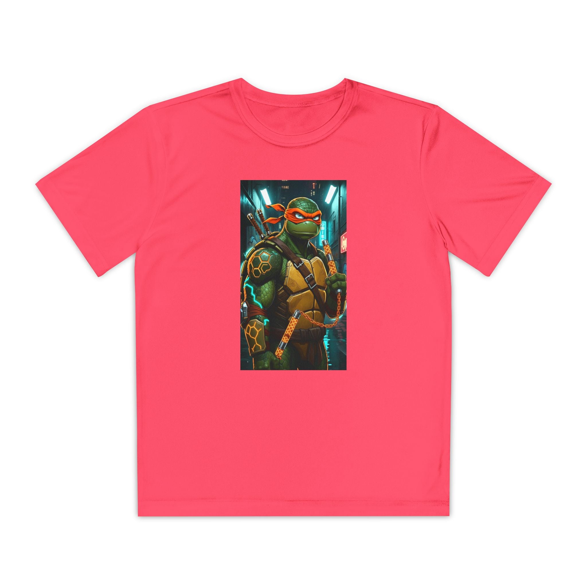 Teenage Mutant Ninja Turtles, Graphic Print Shirt, Kids T-shirt, Cartoon Character Top, Retro Tee, Birthday Gift Shirt