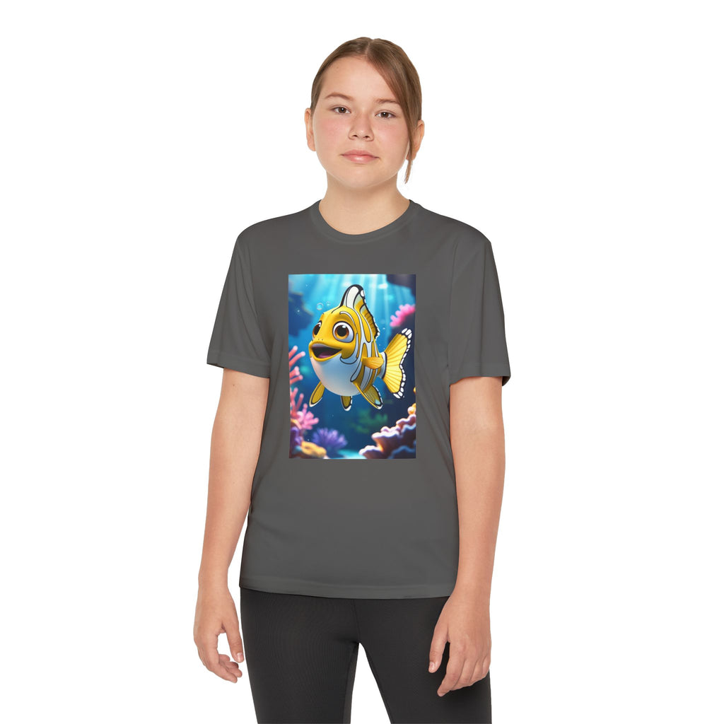 Nemo Fish Ocean Youth T-Shirt - Underwater Kids Tee, Finding Nemo Shirt, Beach Vacation Clothing, Ocean Lover Gift, Fish Theme Top