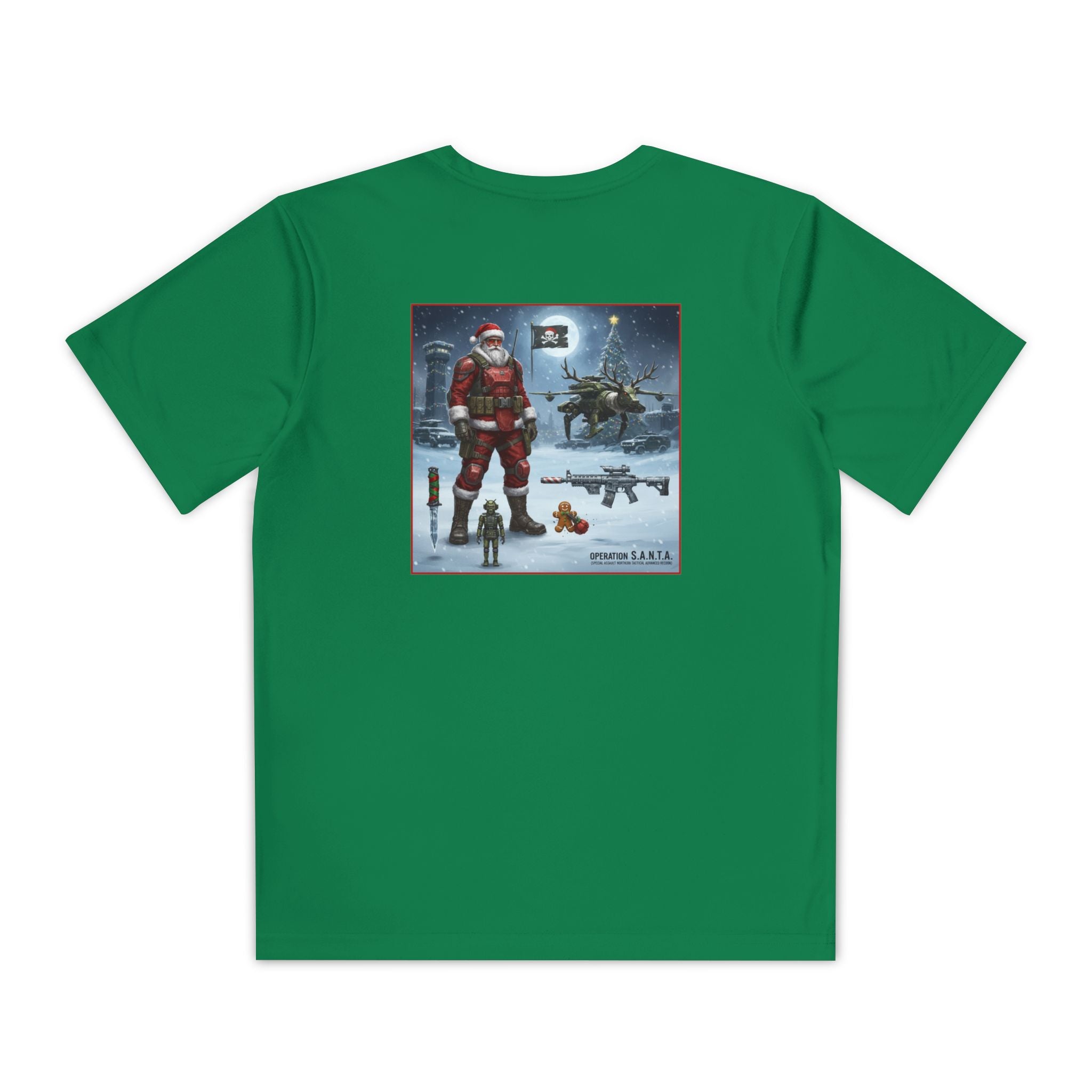 Yule Guard Patriotic Christmas Holiday ~ Youth T-Shirt, Unisex Softstyle T-Shirt
