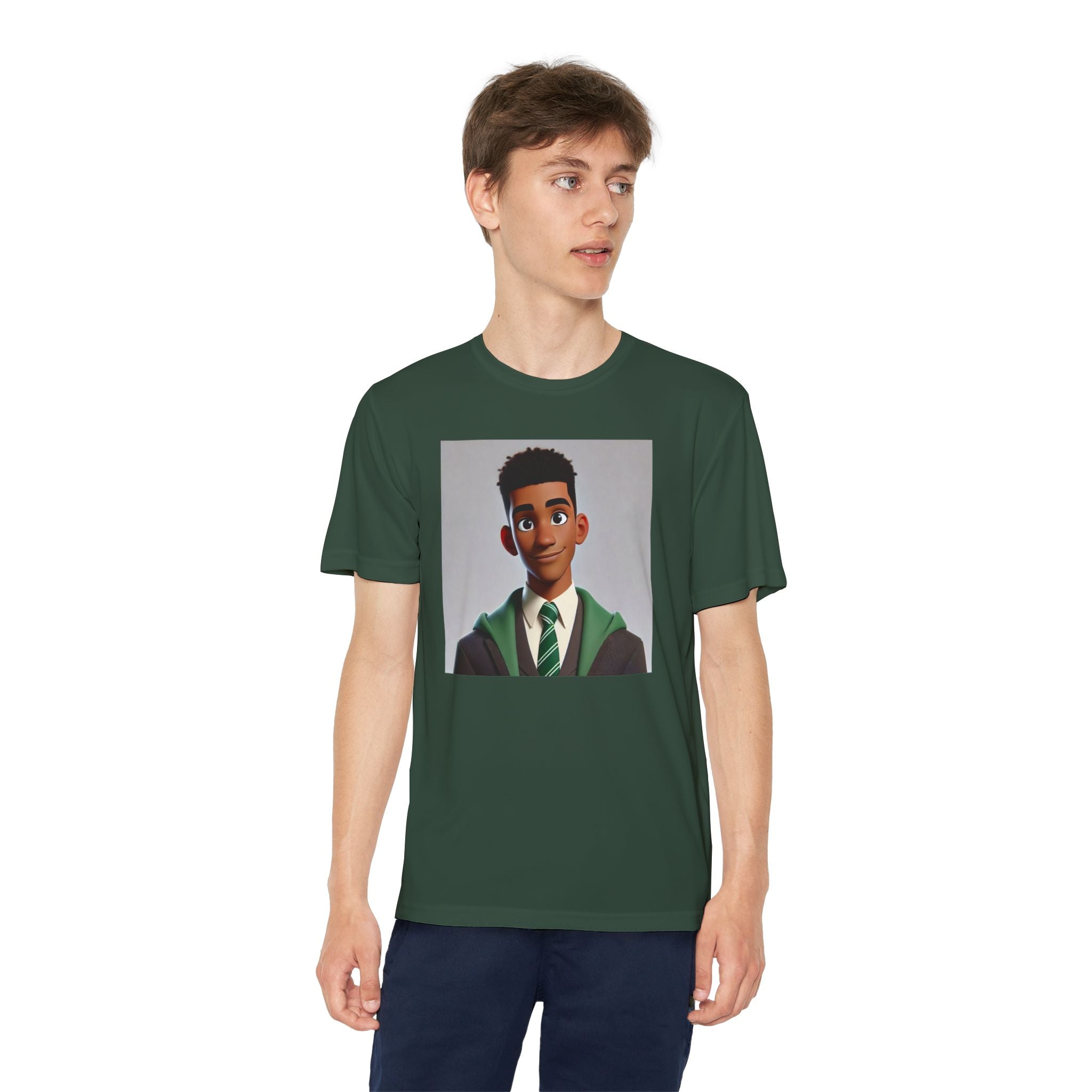 Youth Competitor Tee - Harry Potter, Wizard School Shirt, Magical Kids Top, Hogwarts Fan Gift, Sorcerer's Stone T-Shirt